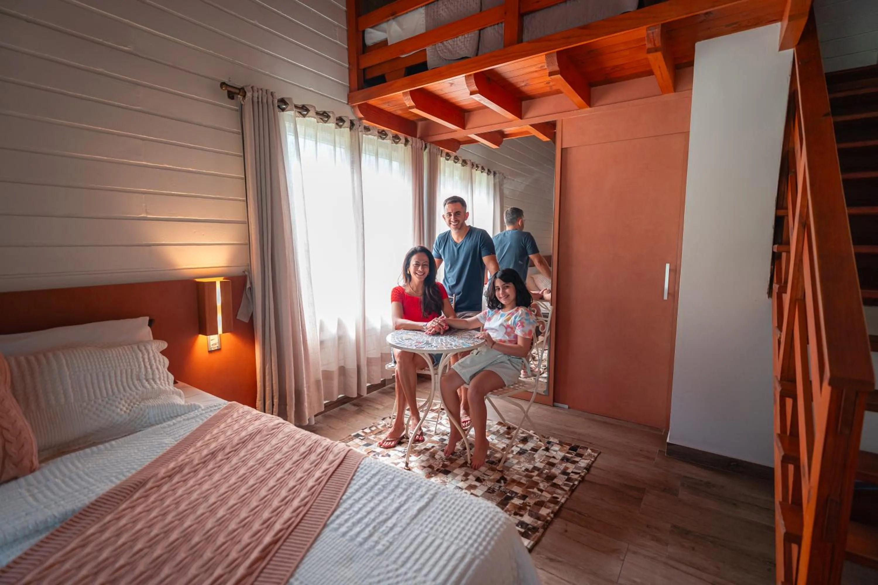 Bed in Hotel Acqua Lokos