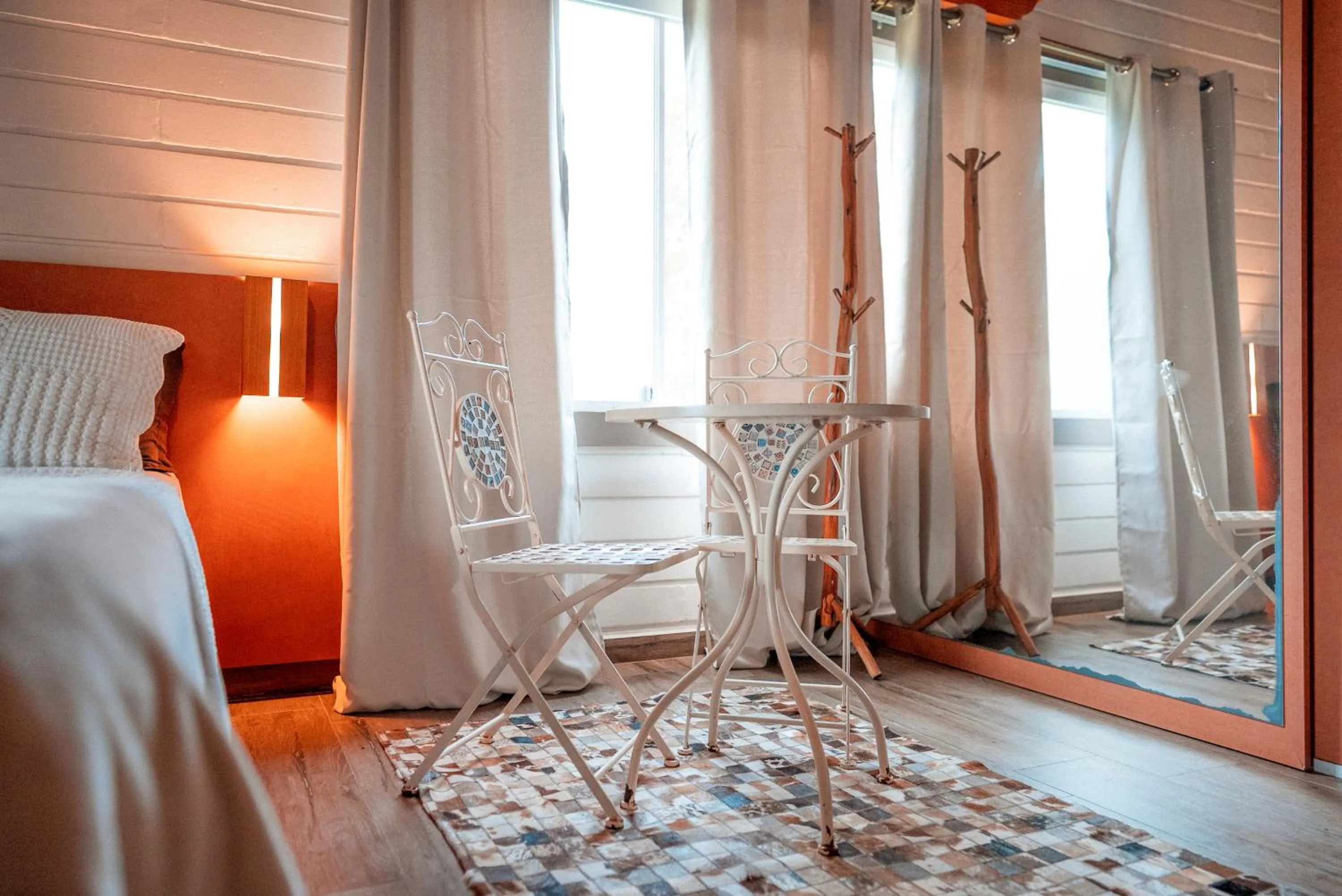 Bed in Hotel Acqua Lokos