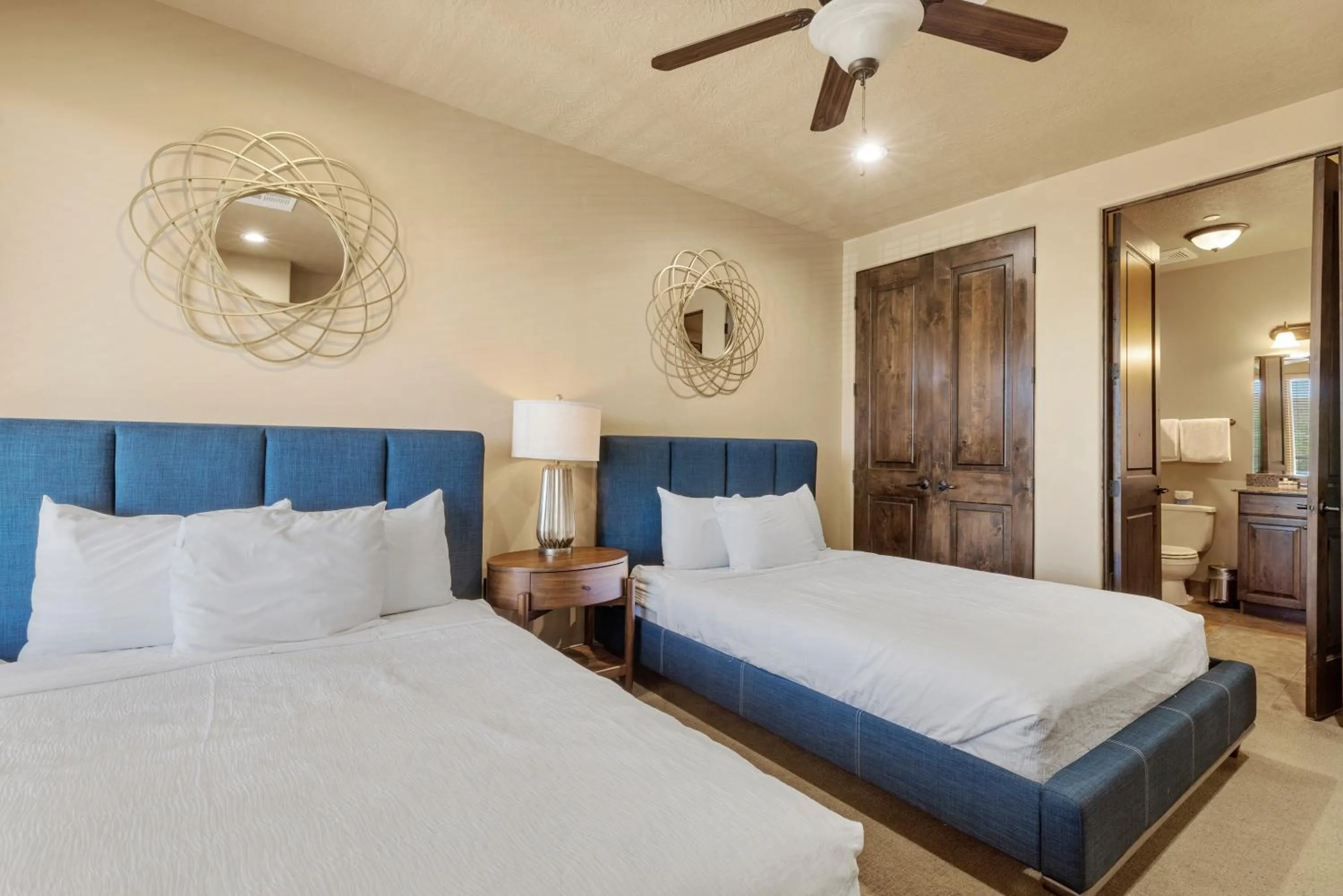 Bed in Vacation Rentals at Sand Hollow Resort