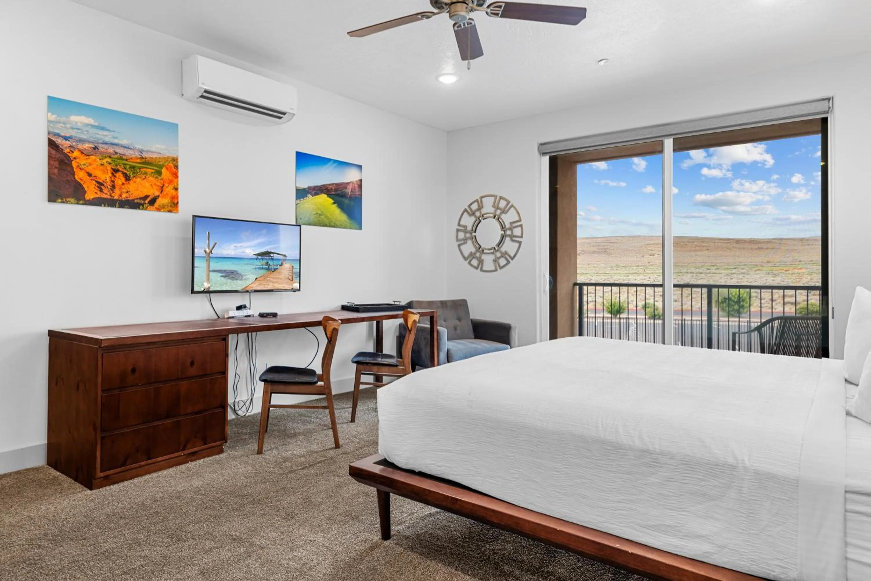 Bed in Vacation Rentals at Sand Hollow Resort