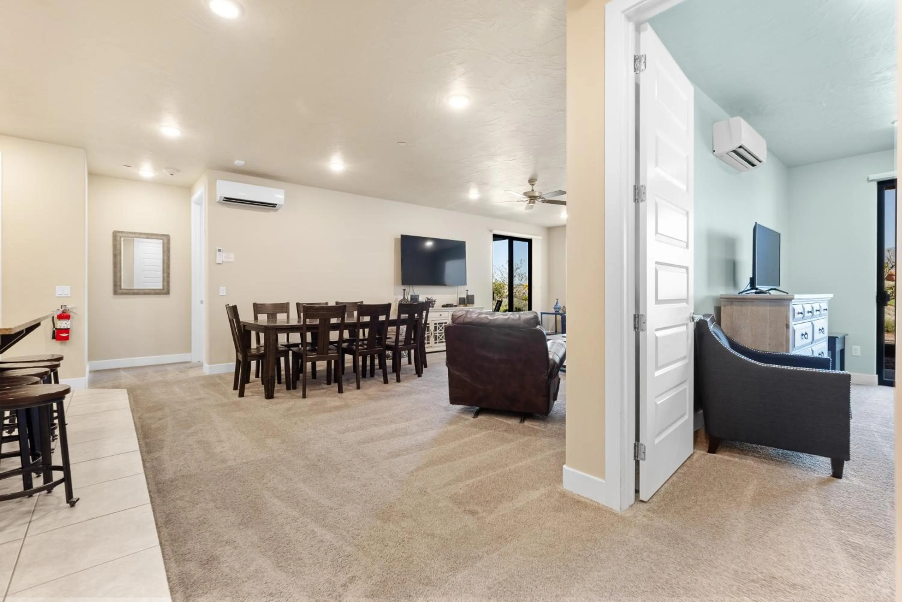 Living room in Vacation Rentals at Sand Hollow Resort
