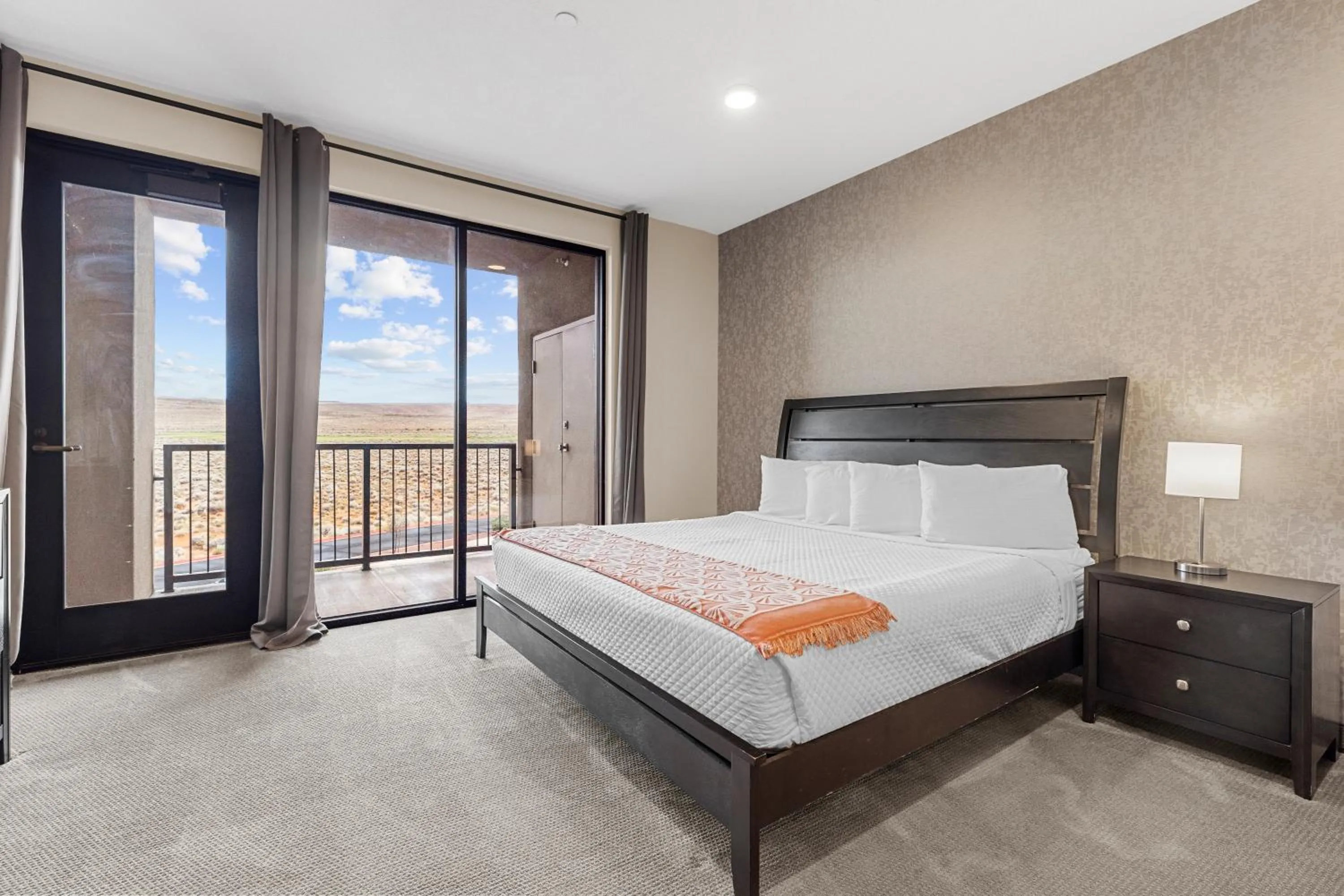 Bed in Vacation Rentals at Sand Hollow Resort