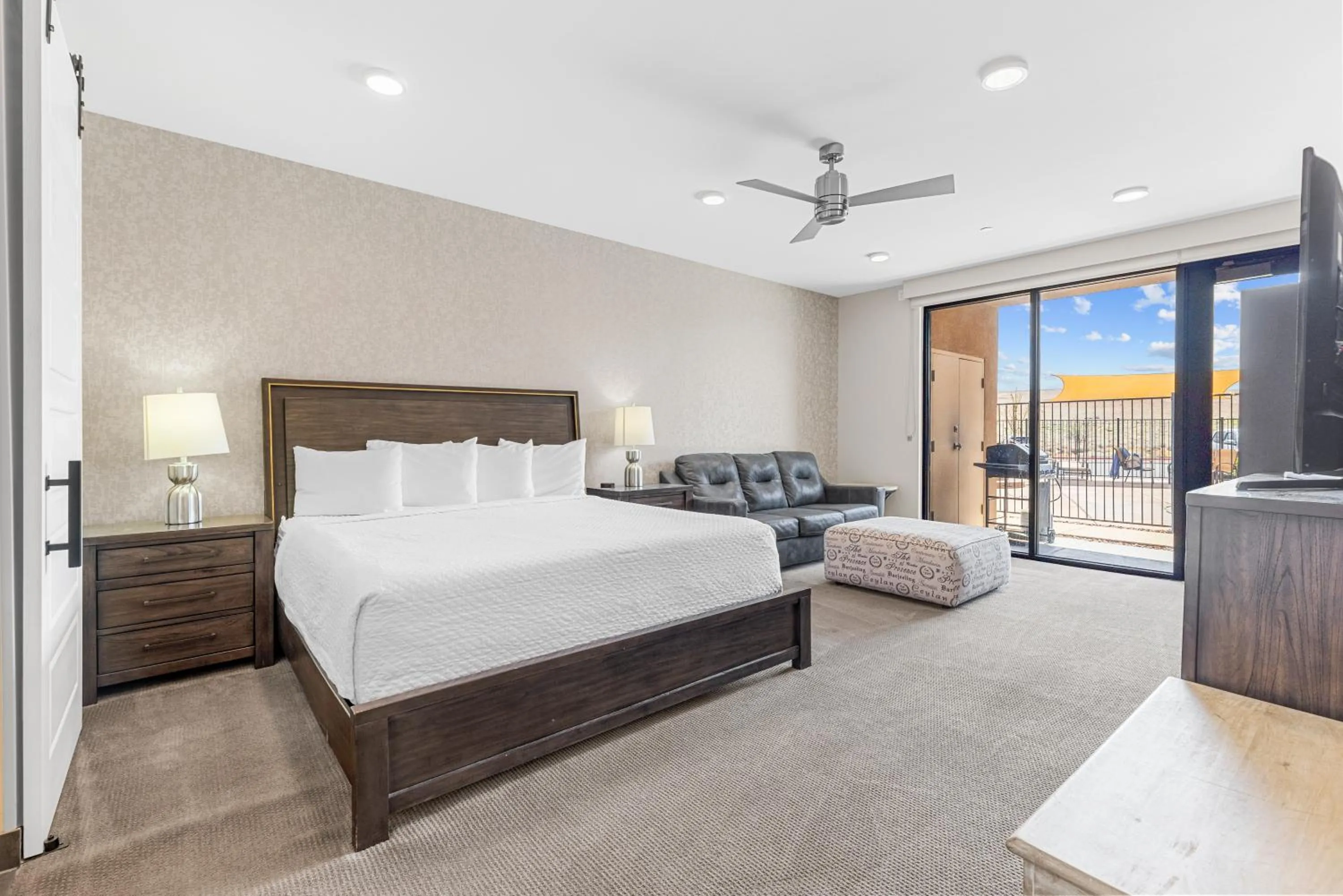 Bed in Vacation Rentals at Sand Hollow Resort