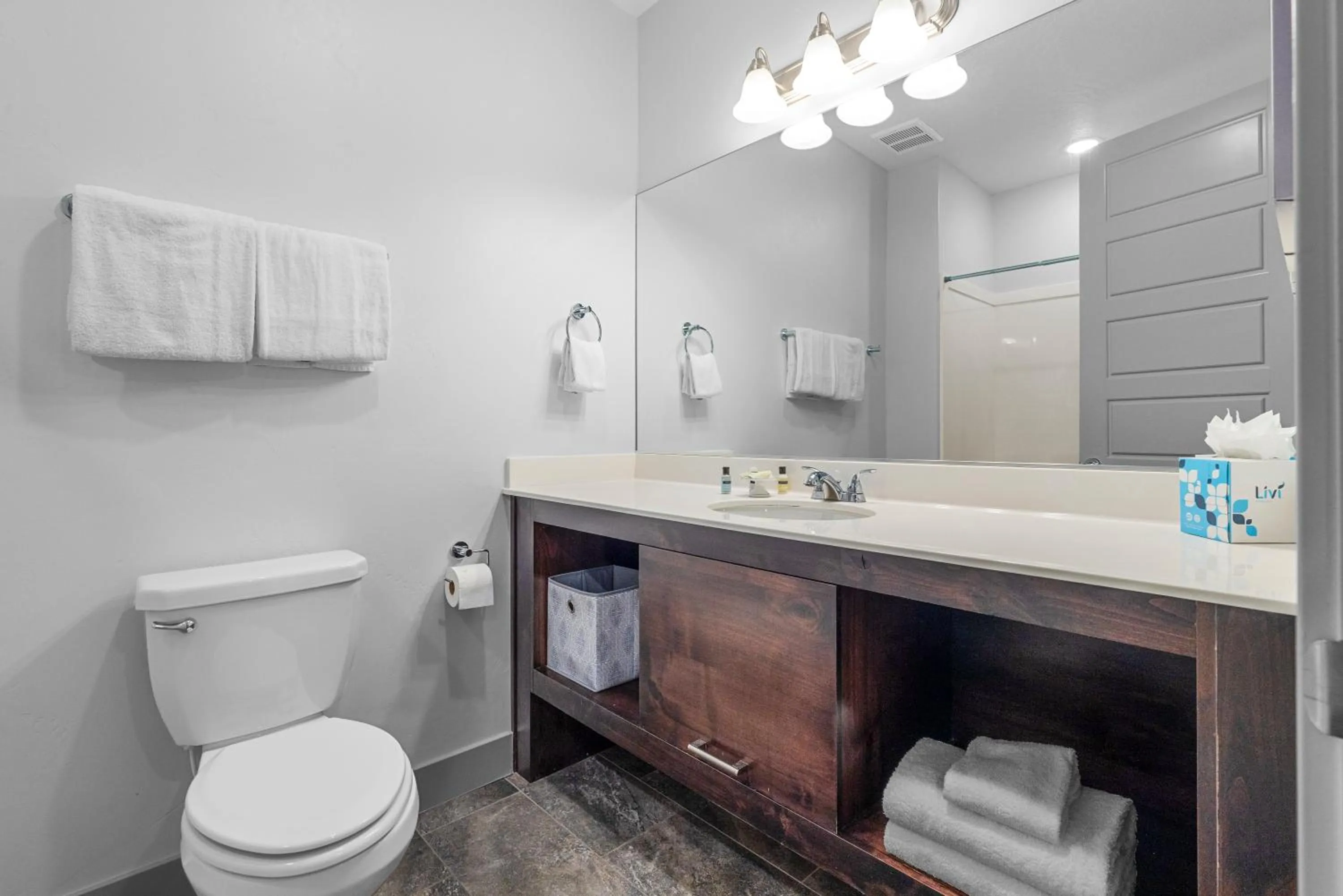 Toilet in Vacation Rentals at Sand Hollow Resort