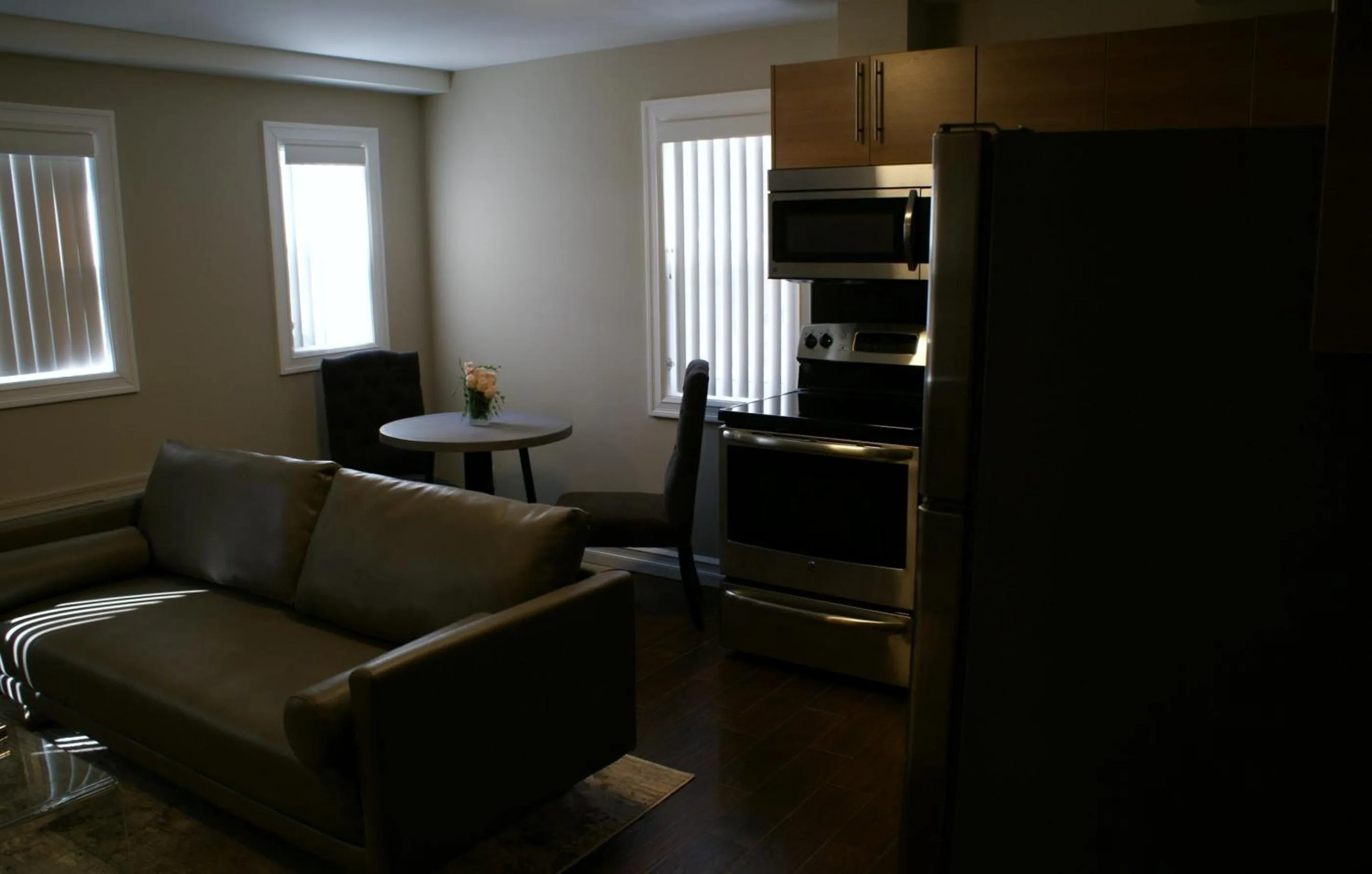 Kitchen or kitchenette in Western Hotel & Executive Suites