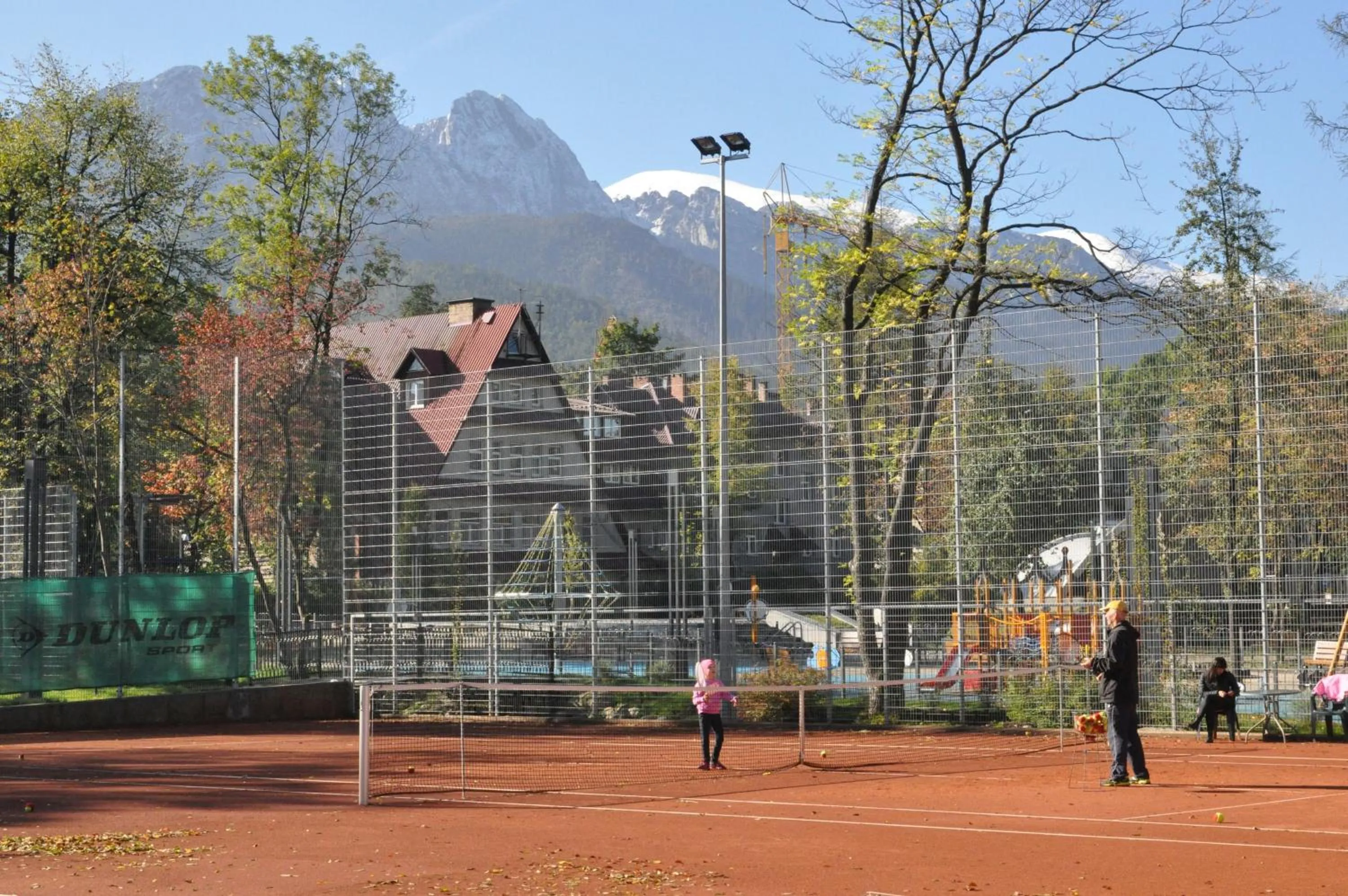 Tennis court in Willa Kmicic
