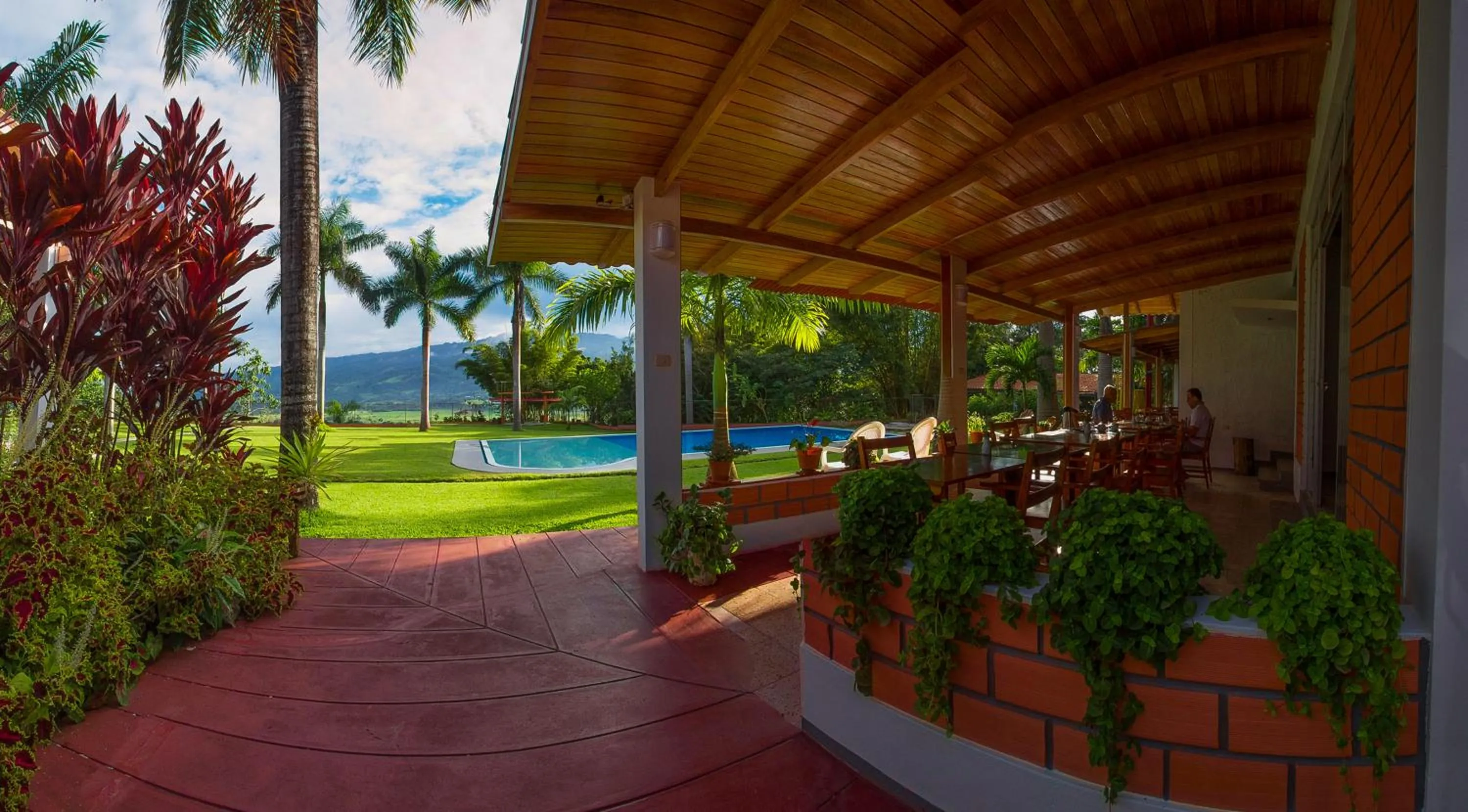 Patio in Altavista Casahotel - Asociado Casa Andina