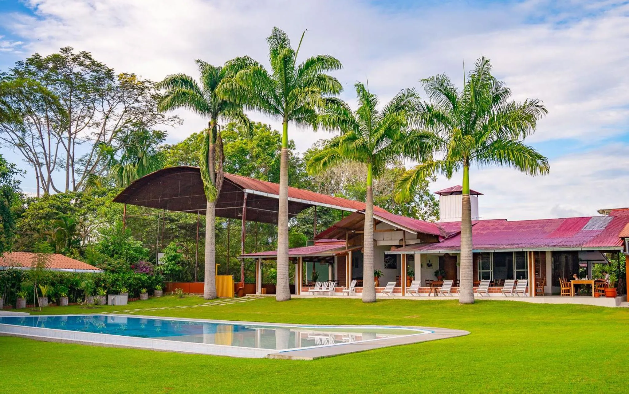 Swimming pool in Altavista Casahotel - Asociado Casa Andina