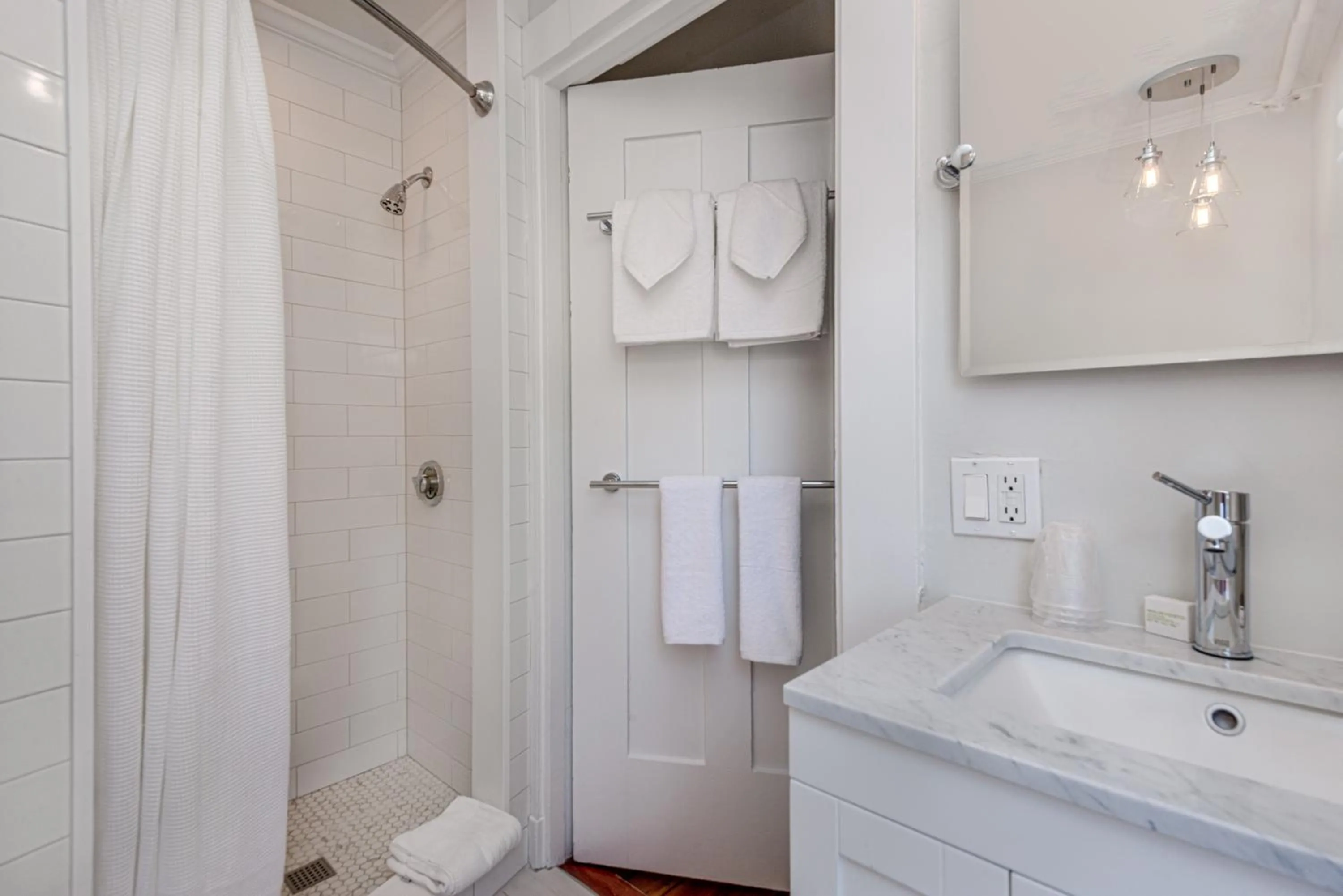 Bathroom in Nantucket Periwinkle