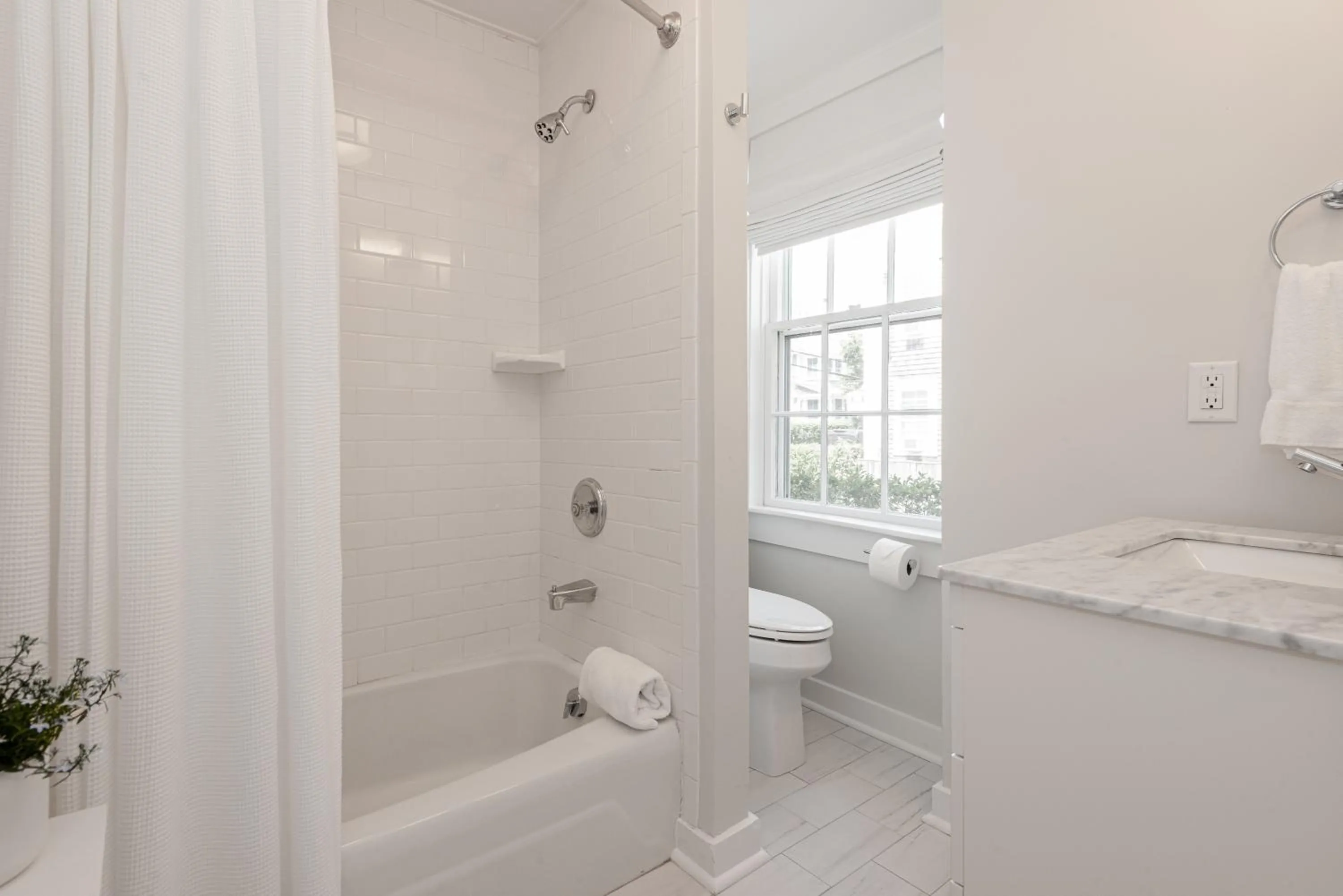Bathroom in Nantucket Periwinkle