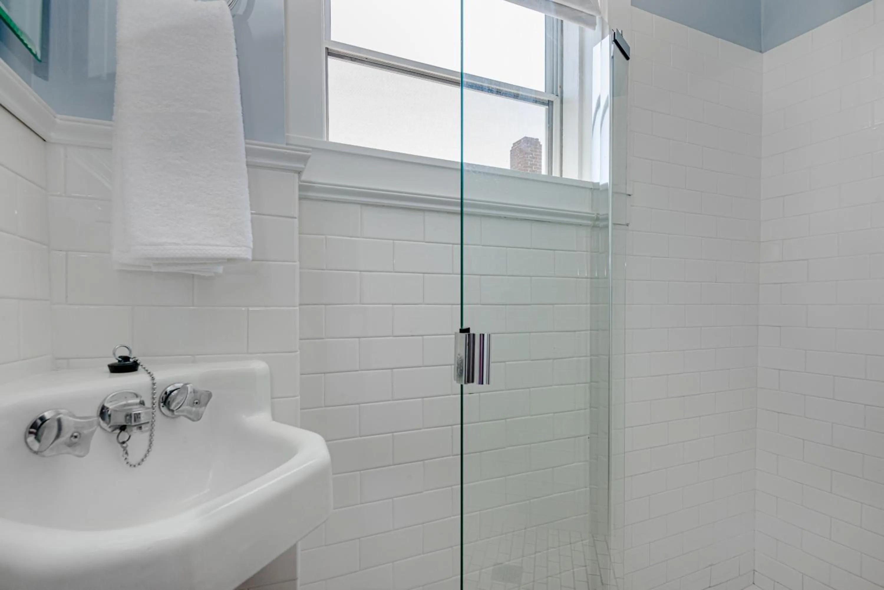 Bathroom in Nantucket Periwinkle