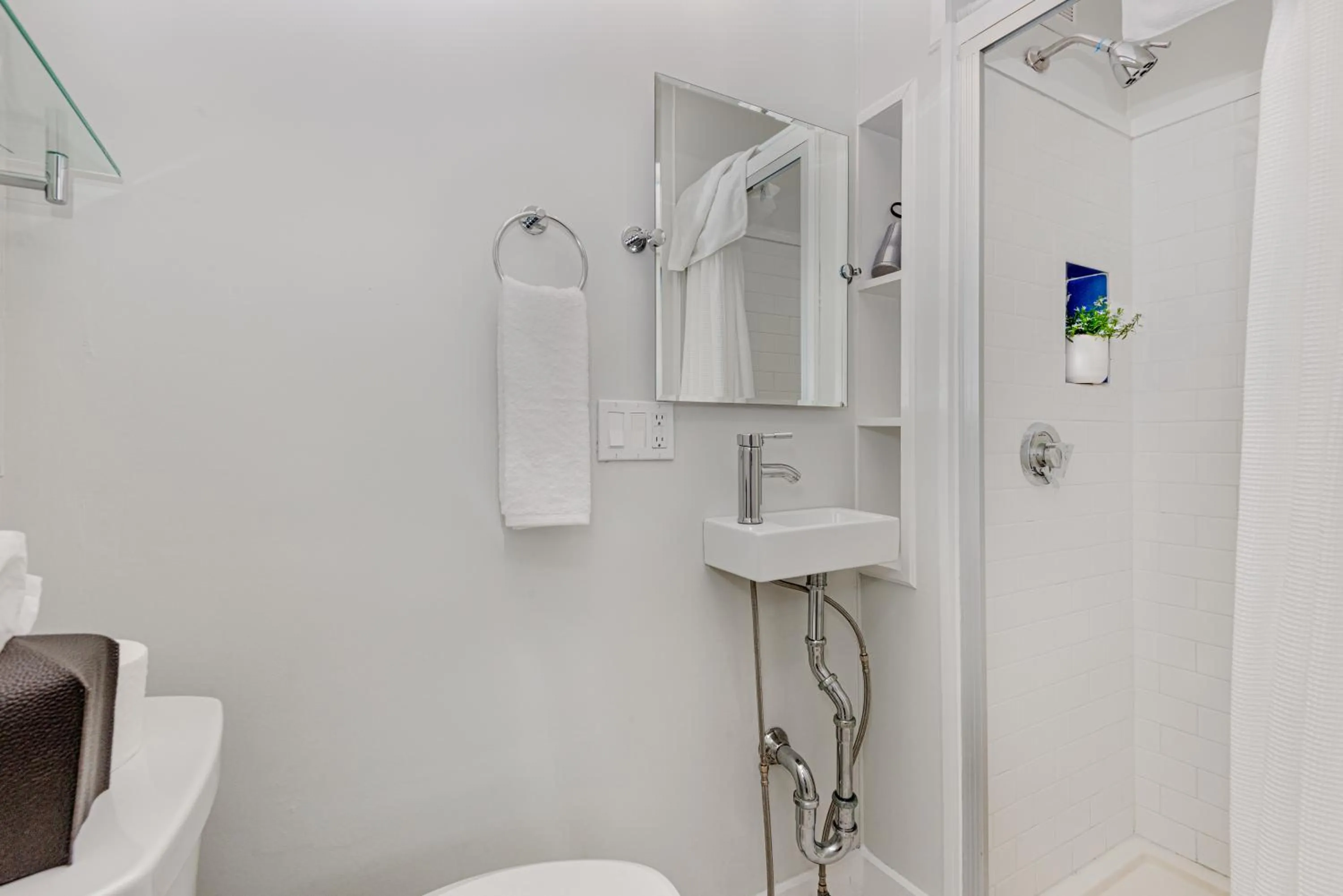 Bathroom in Nantucket Periwinkle