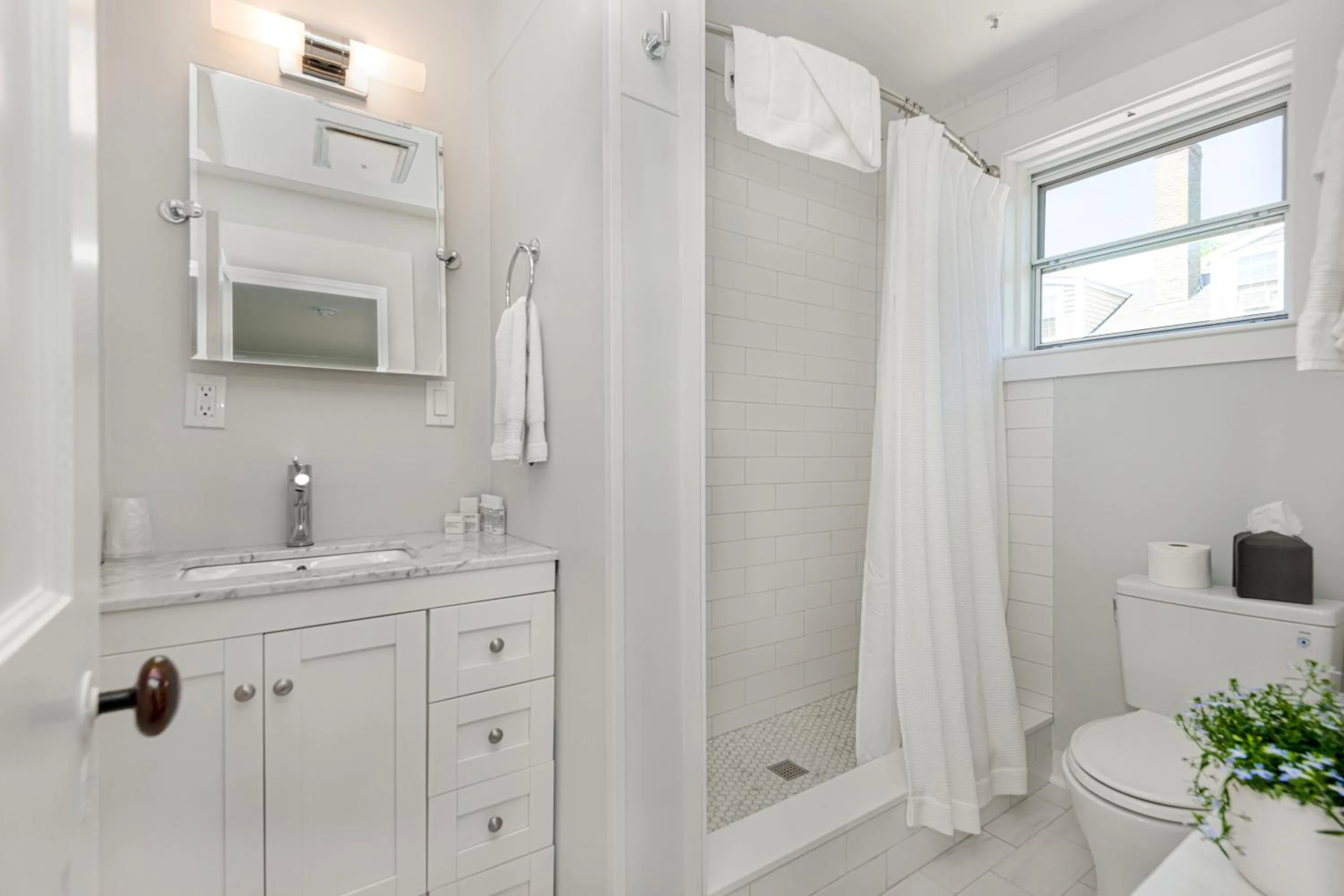 Bathroom in Nantucket Periwinkle