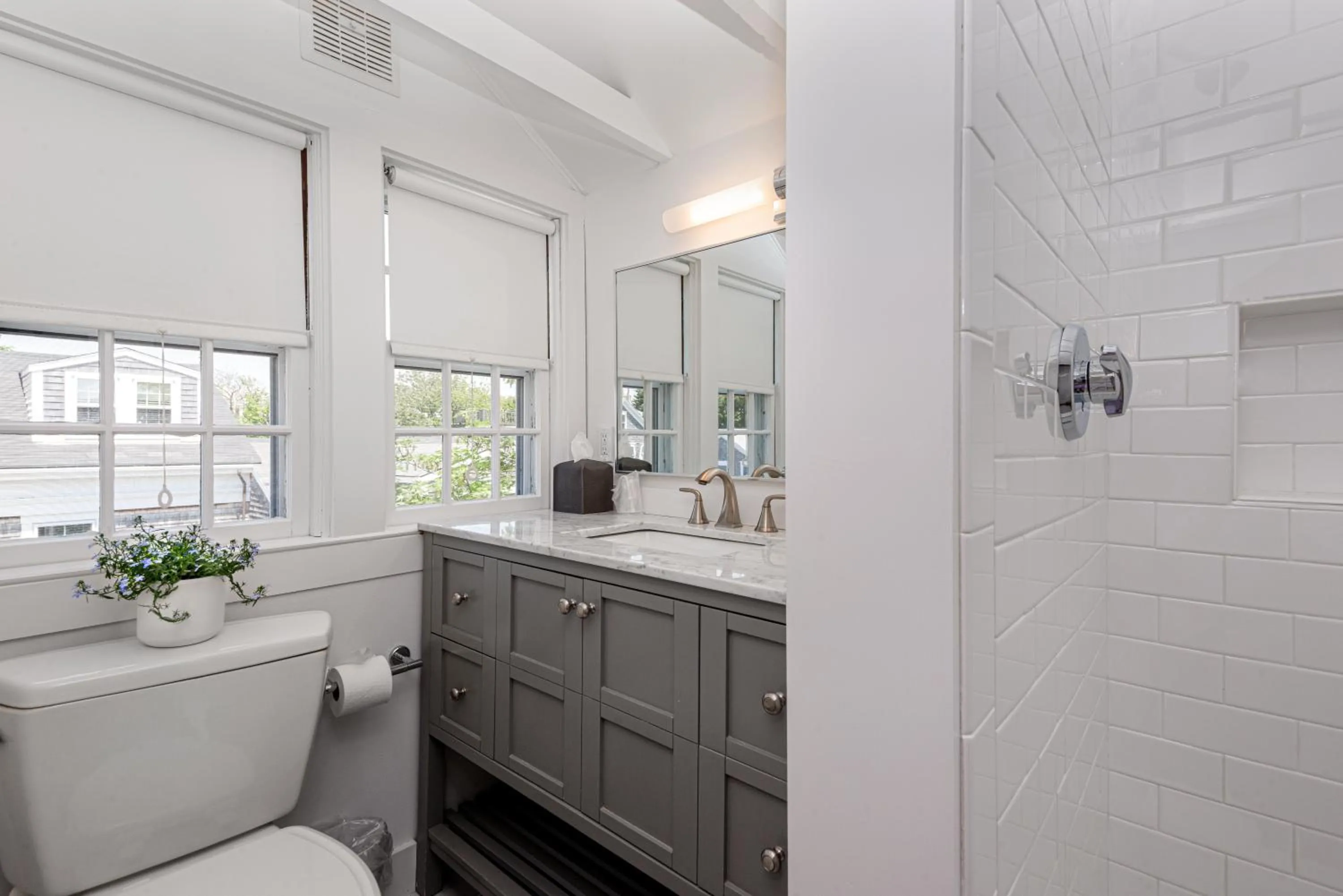 Bathroom in Nantucket Periwinkle