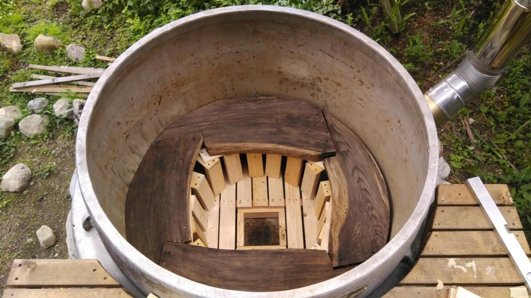 Garden in Pals Inn Raicho