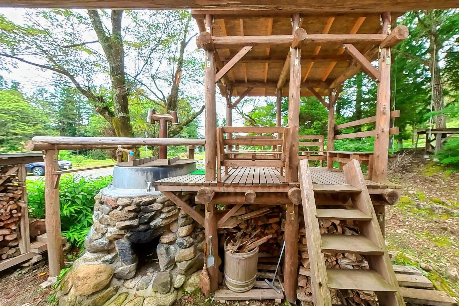 Garden in Pals Inn Raicho