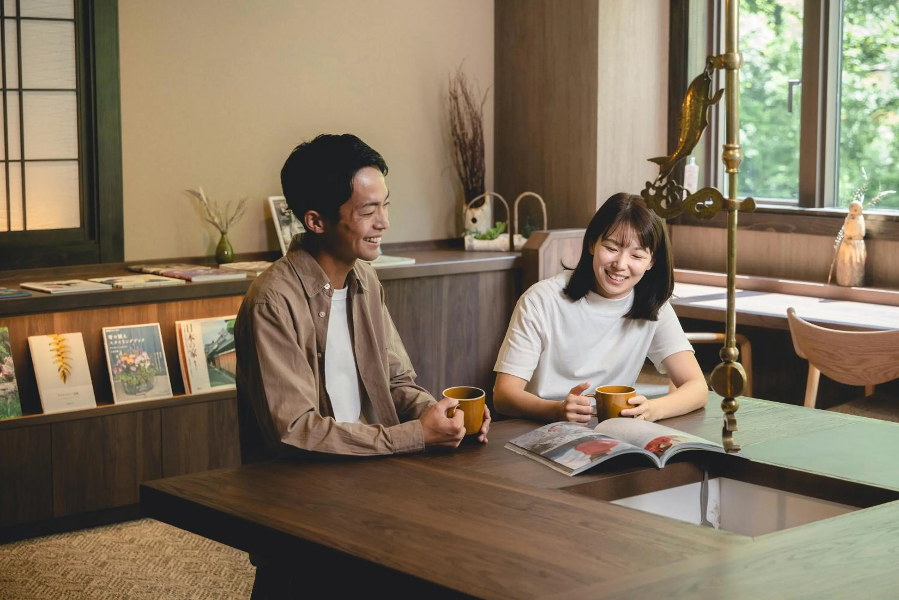 Guests in Shikishimaso