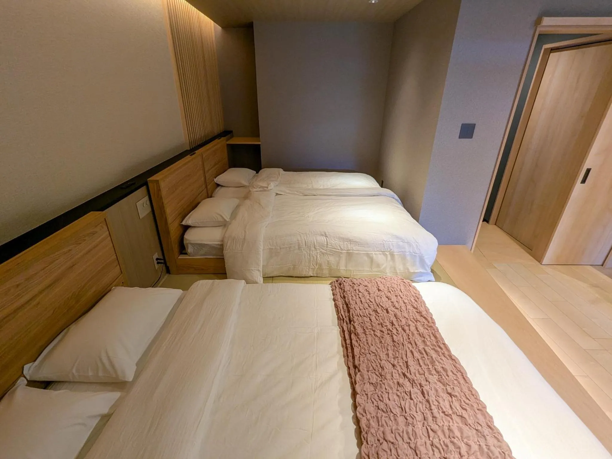 Photo of the whole room, Bed in Tabist Ryokufuen Kiyoharu