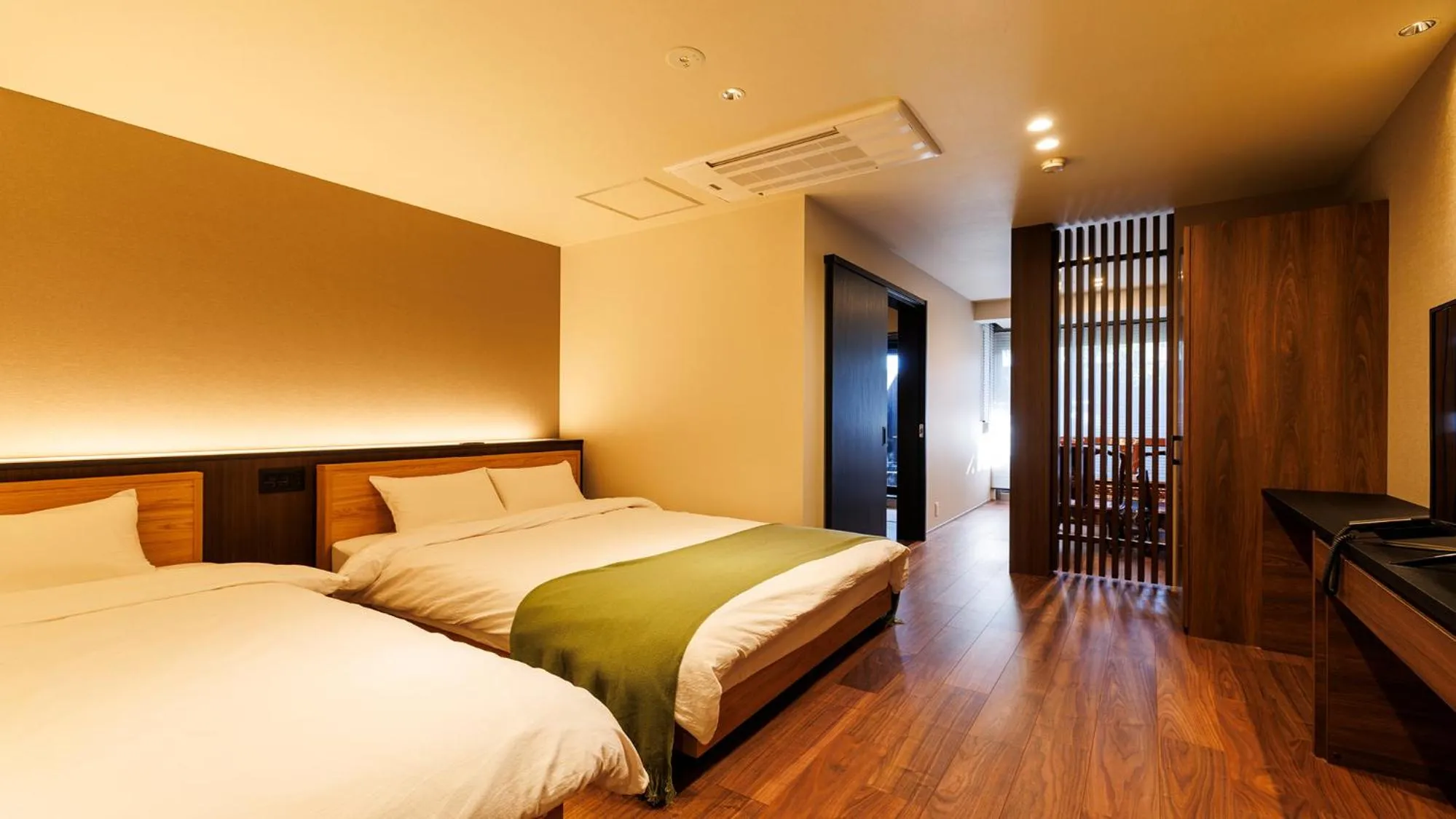 Photo of the whole room, Bed in 緑風苑 きよはる Ryokufuen Kiyoharu