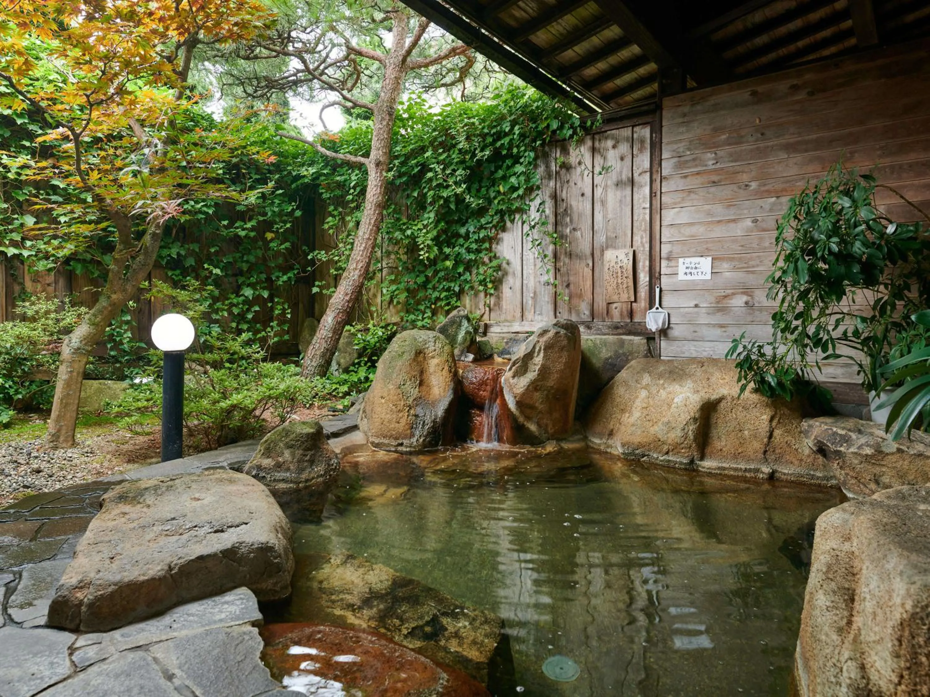 Open Air Bath in Tabist Ryokufuen Kiyoharu