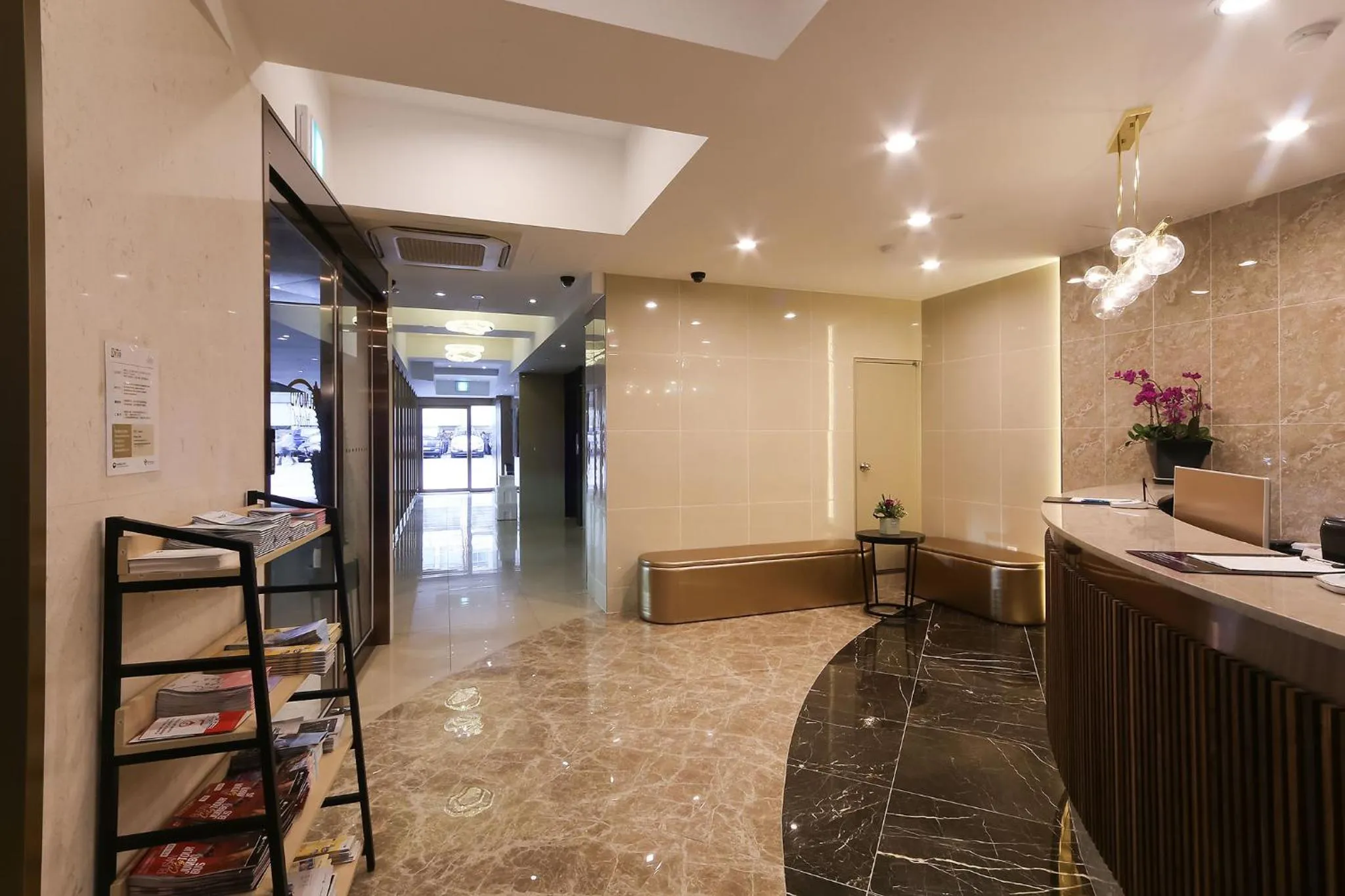 Lobby or reception in Almond Hotel Busan Station
