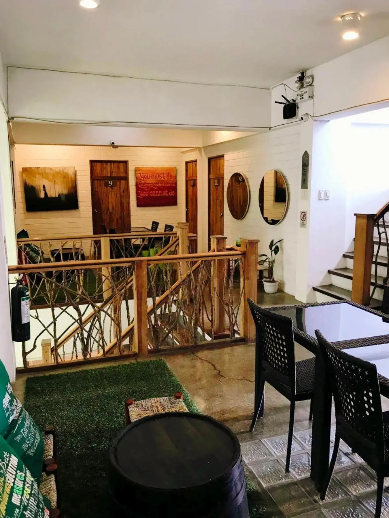 Living room in Cabins by Eco Hotels Living room in Cabins by Eco Hotels