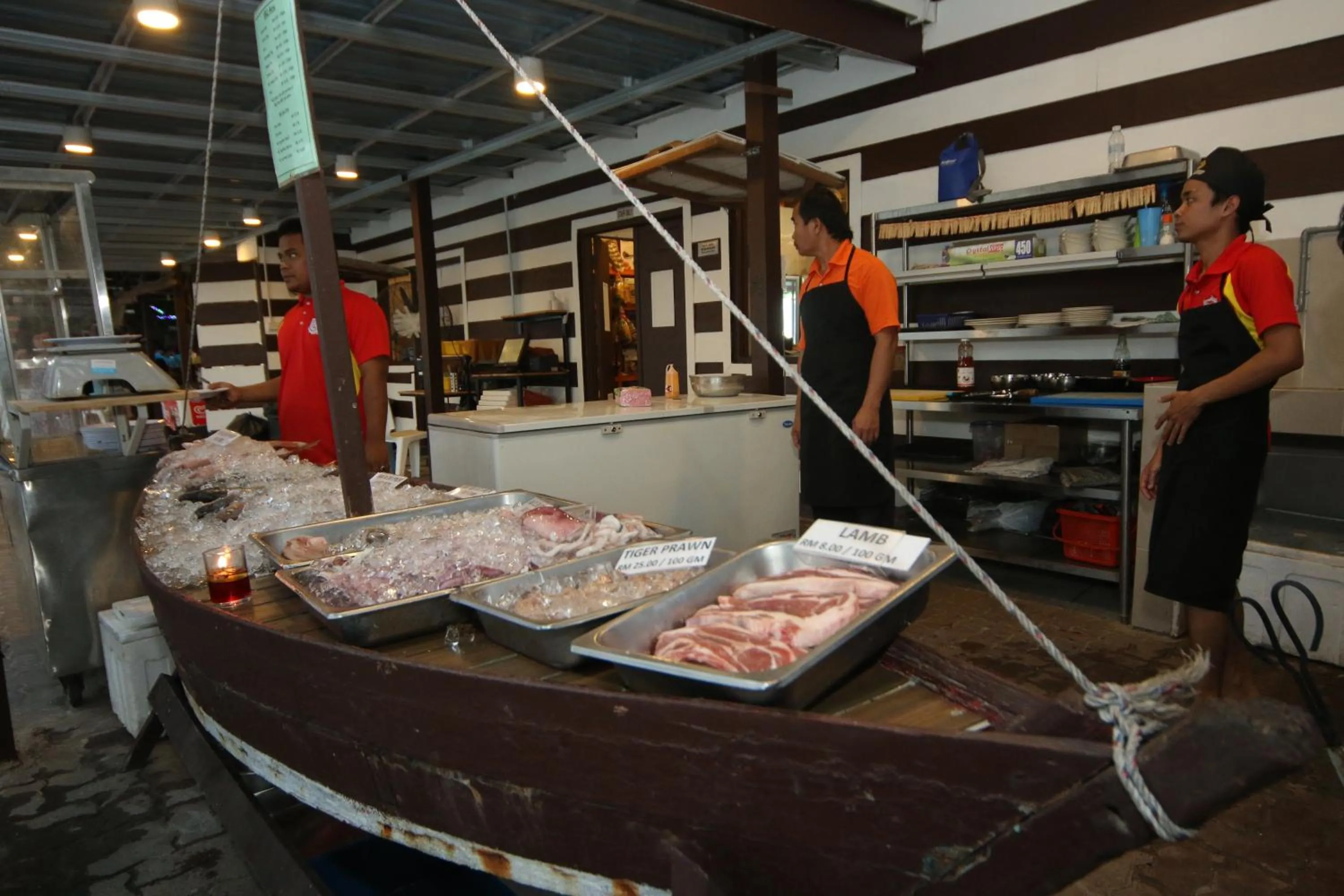 BBQ facilities in The Barat Perhentian