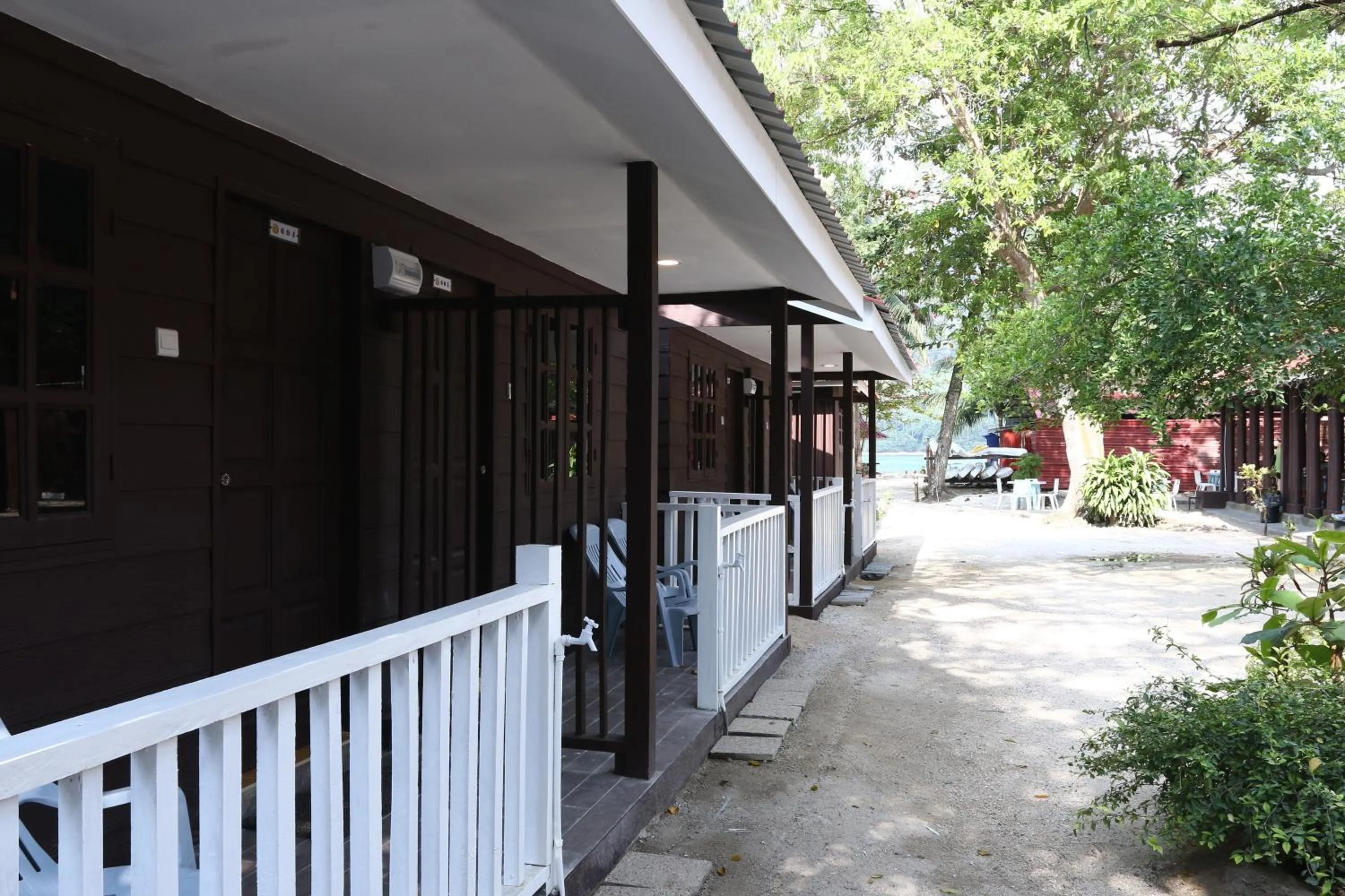 Balcony/Terrace in The Barat Perhentian