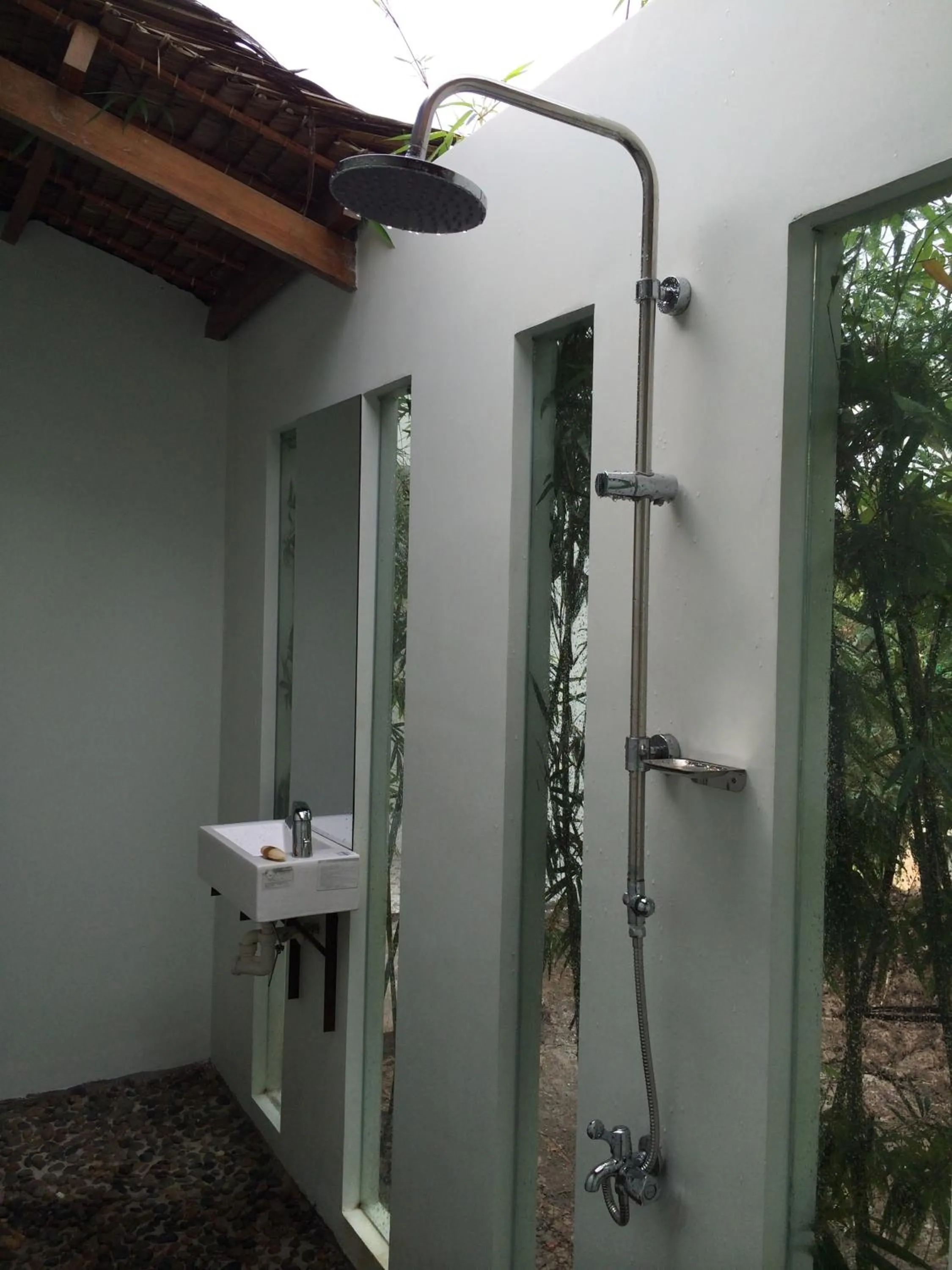 Bathroom in The Durian Lodge at Mekong