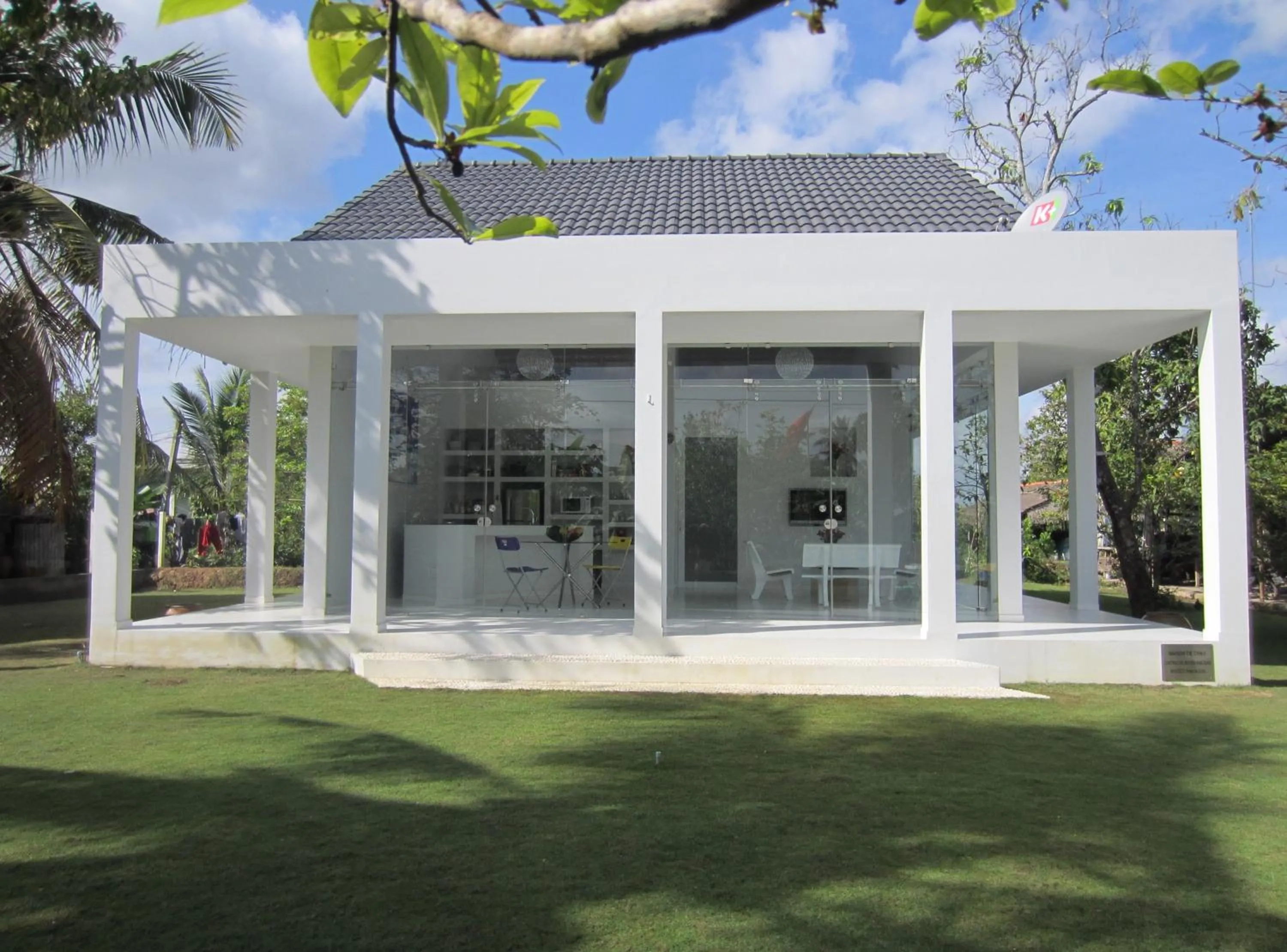 Facade/entrance in The Durian Lodge at Mekong