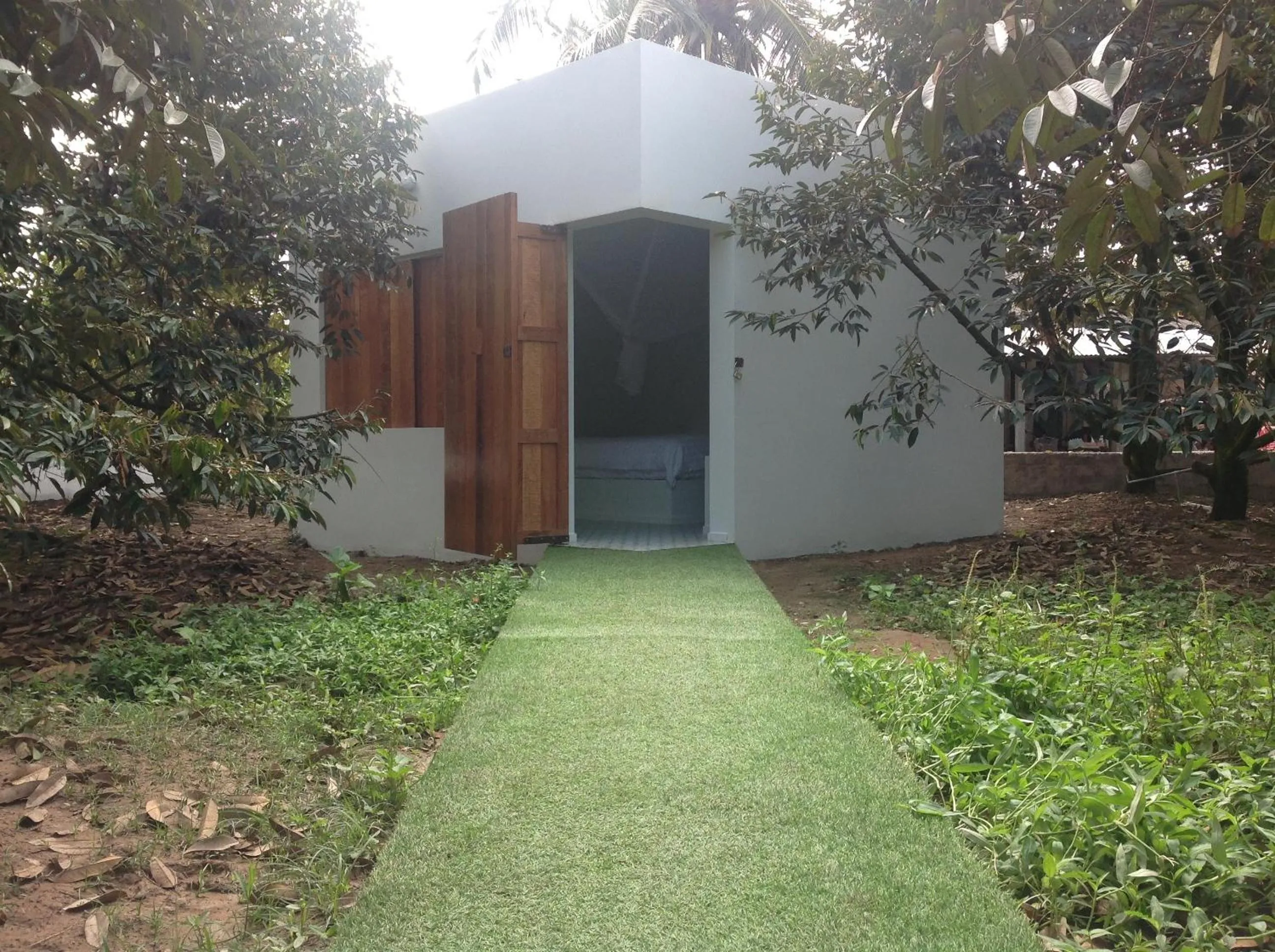 Facade/entrance in The Durian Lodge at Mekong