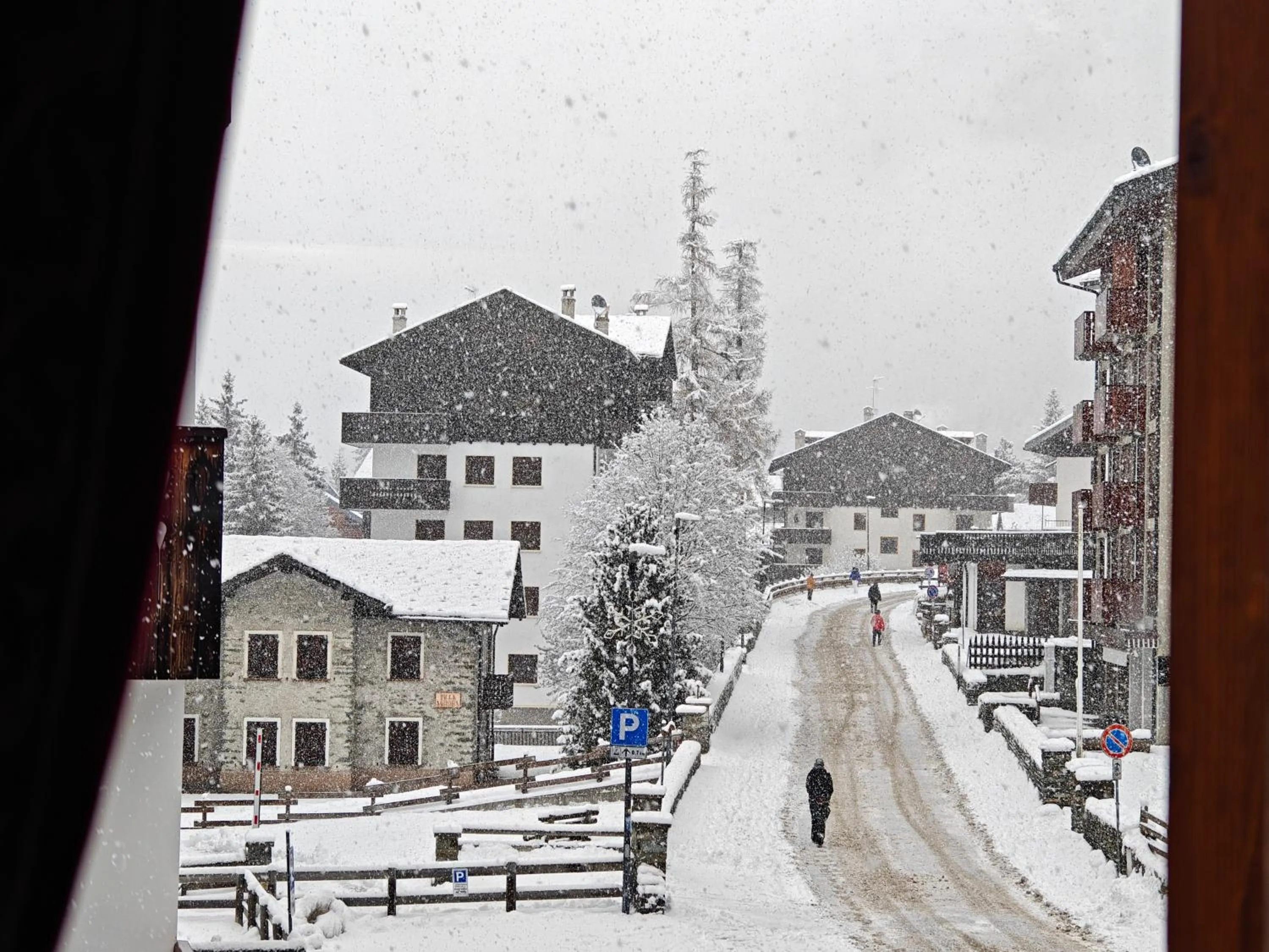 View (from property/room) in Hotel L' Aiglon