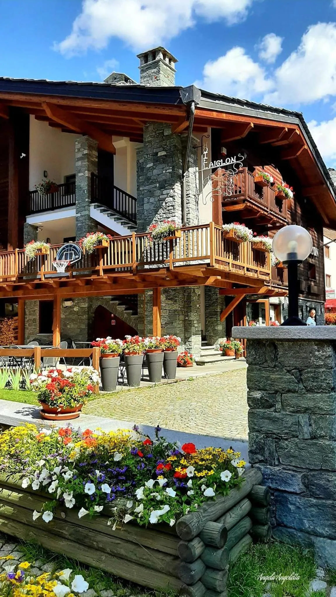 Property building in Hotel L' Aiglon