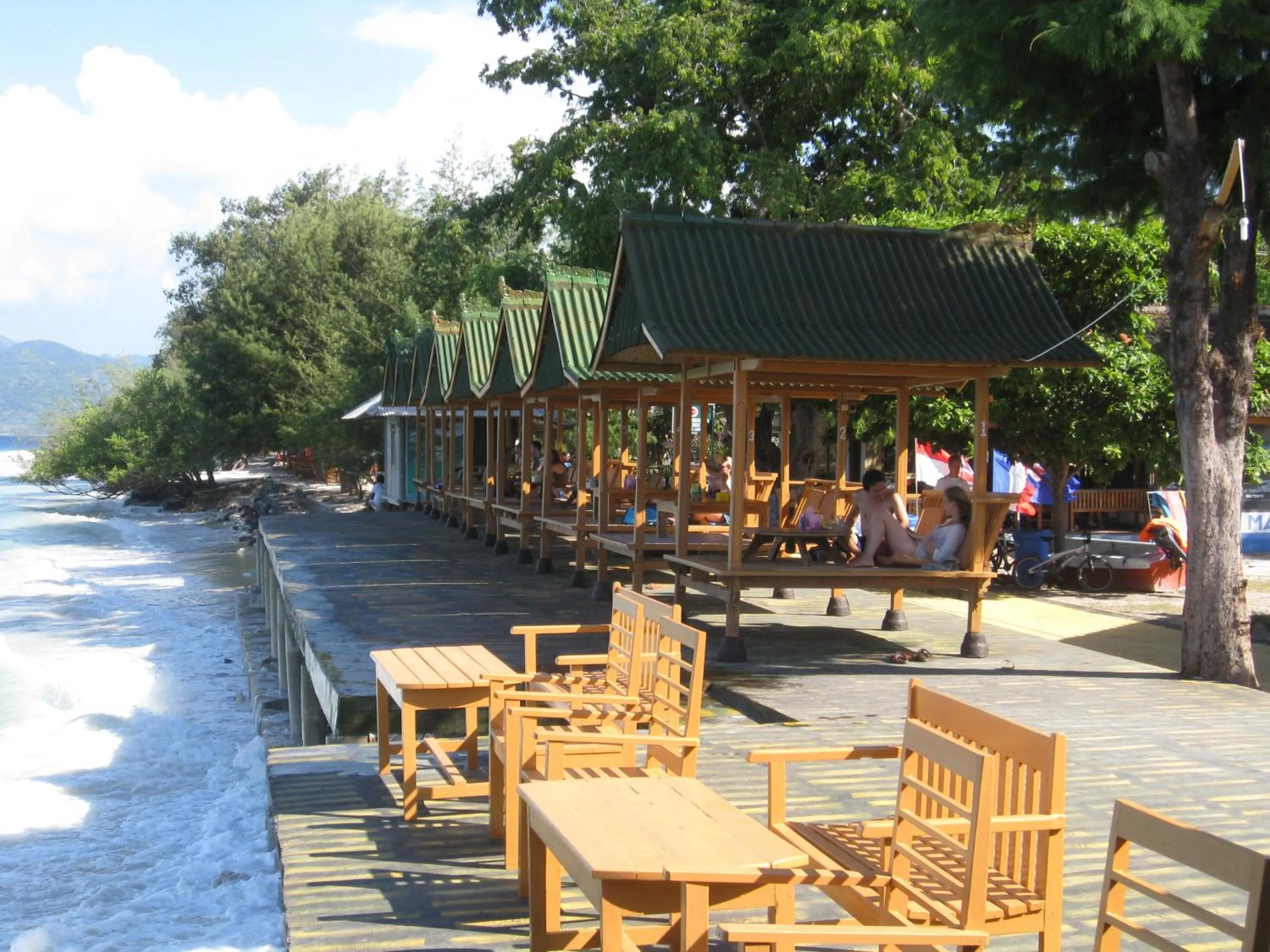Patio in II Bungalow