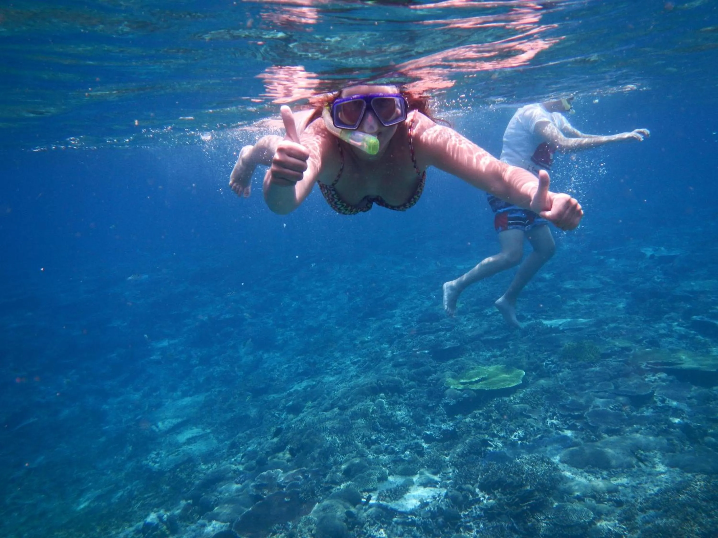 Snorkeling in II Bungalow
