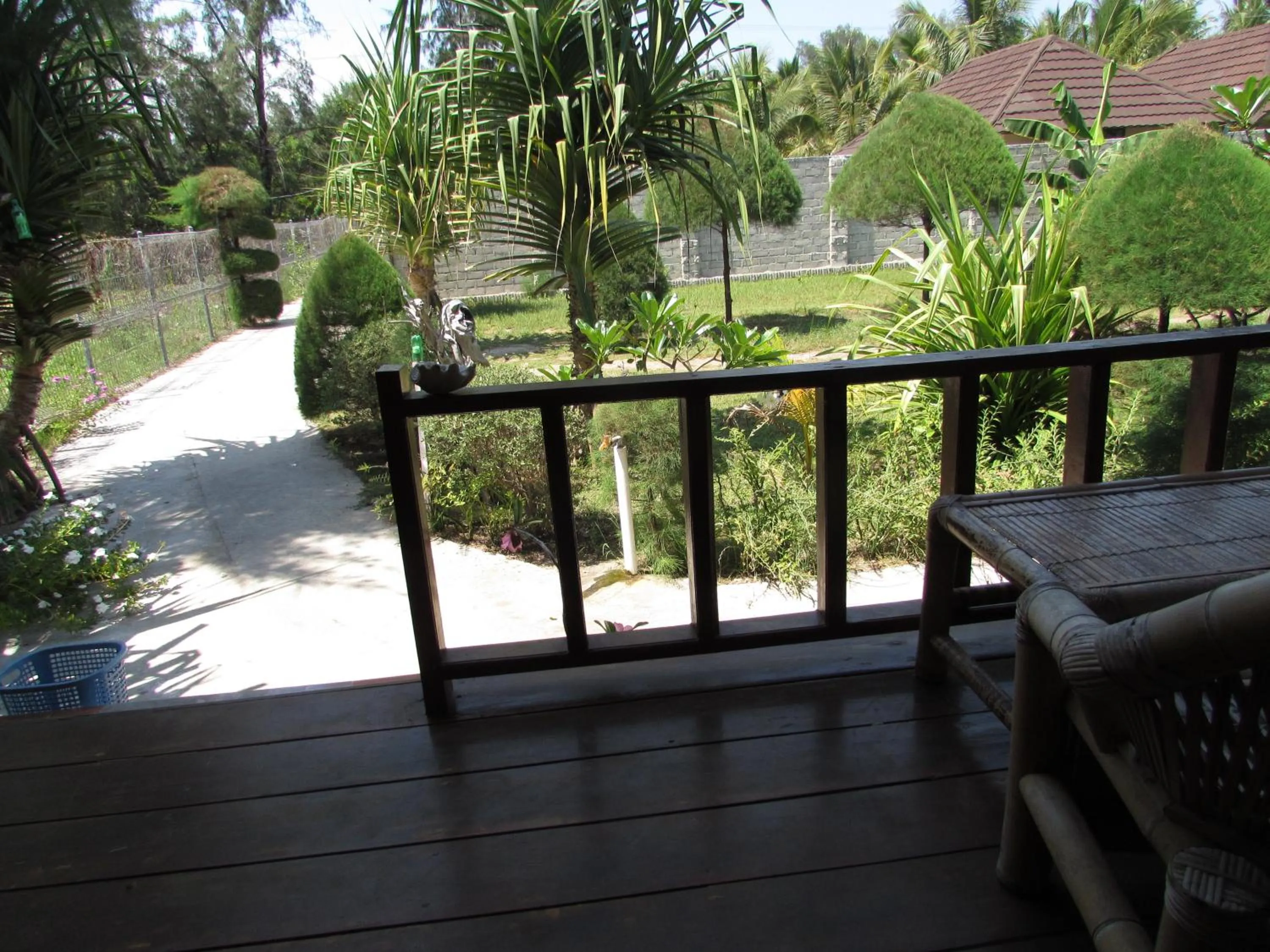 Garden view in II Bungalow