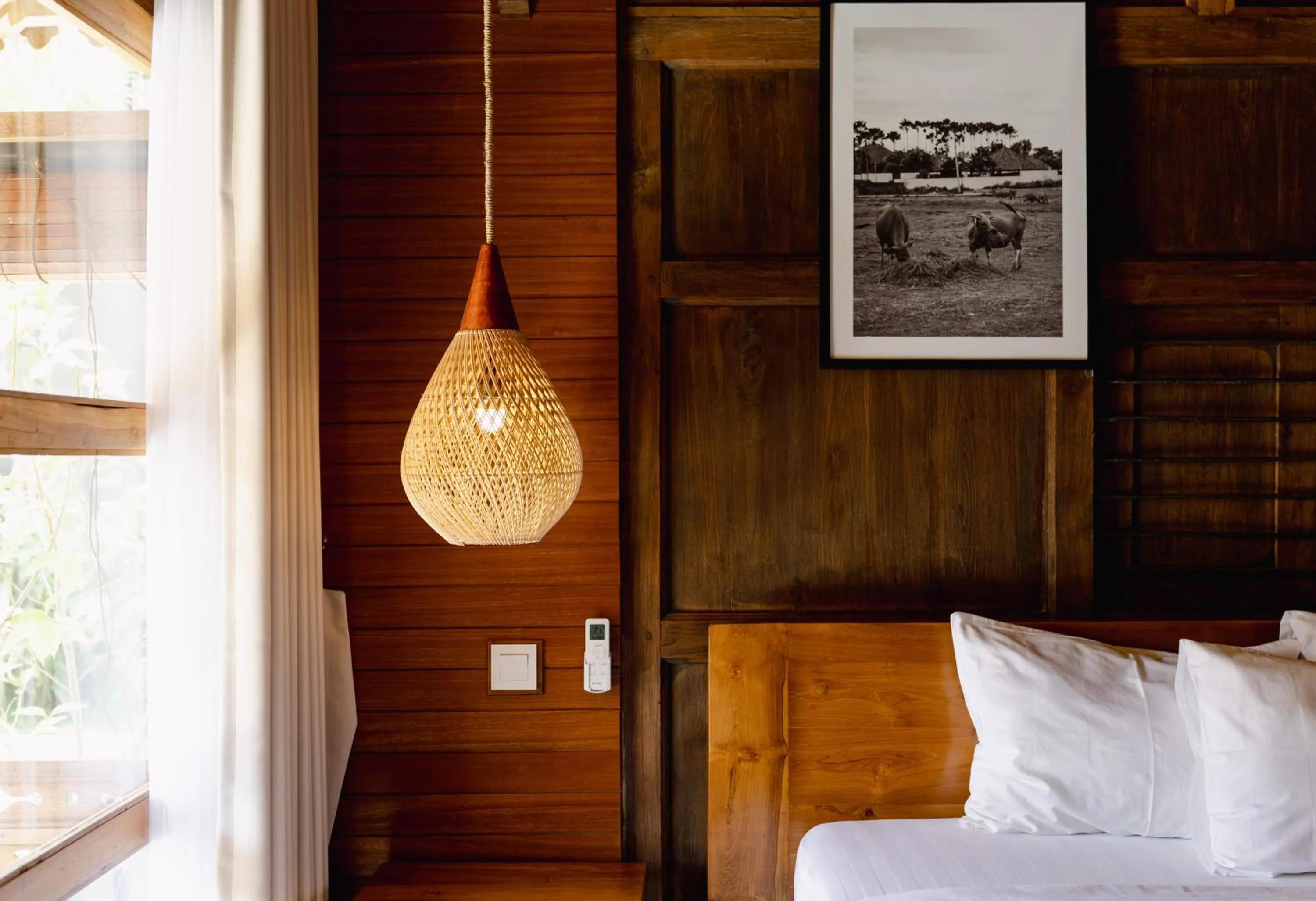 Bed in Bale Bali Batubelig by ARM Hospitality