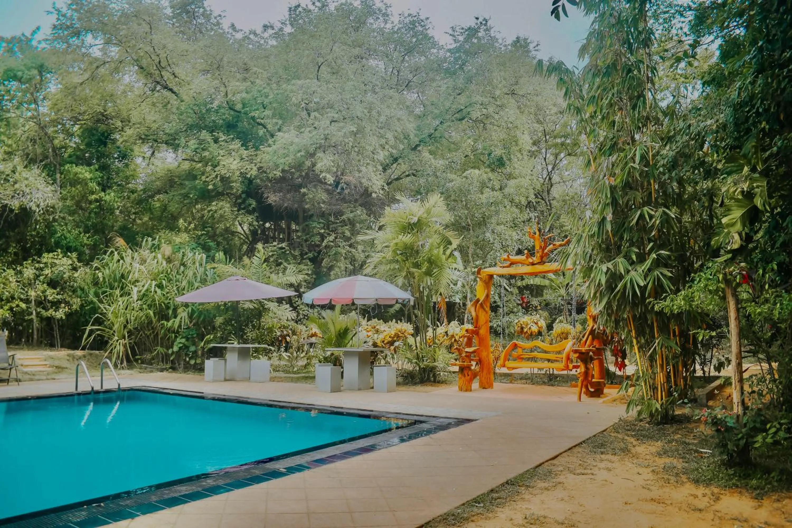 Pool view in Dudley Nature Resort
