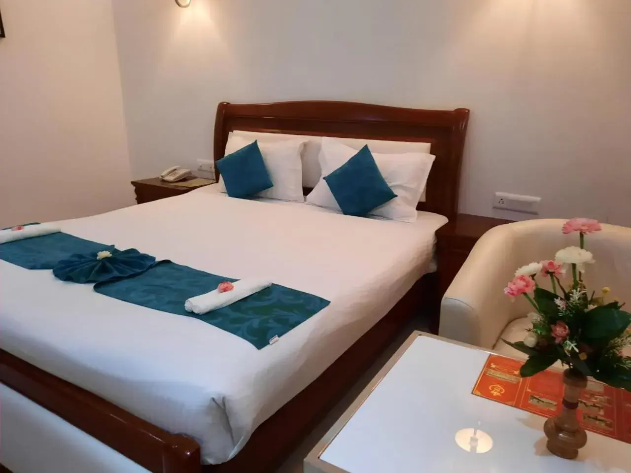 Photo of the whole room, Bed in Hotel SS Palace , Rameswaram Photo of the whole room, Bed in Hotel SS Palace , Rameswaram