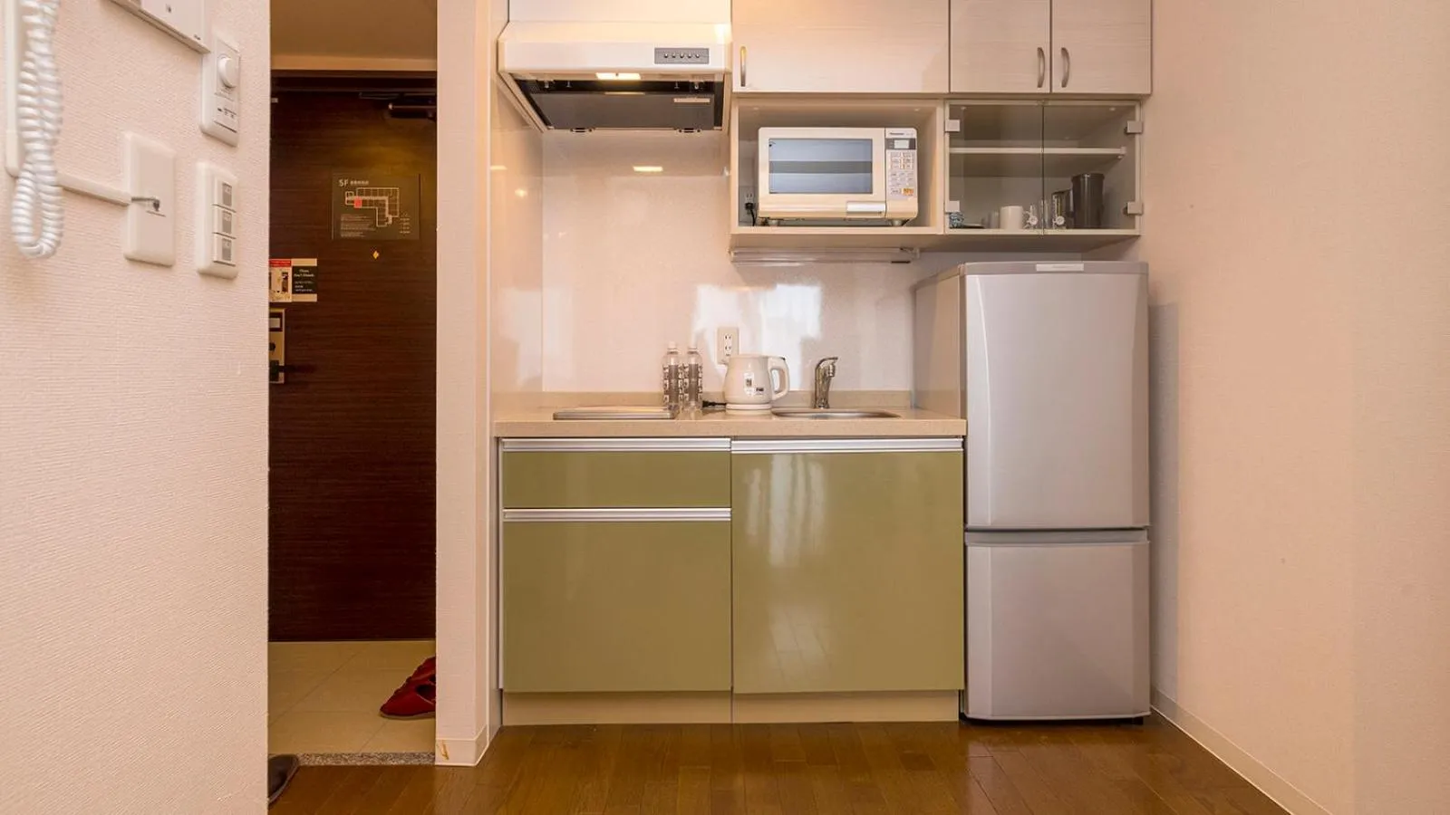 kitchen in Hotel Global View Hakodate