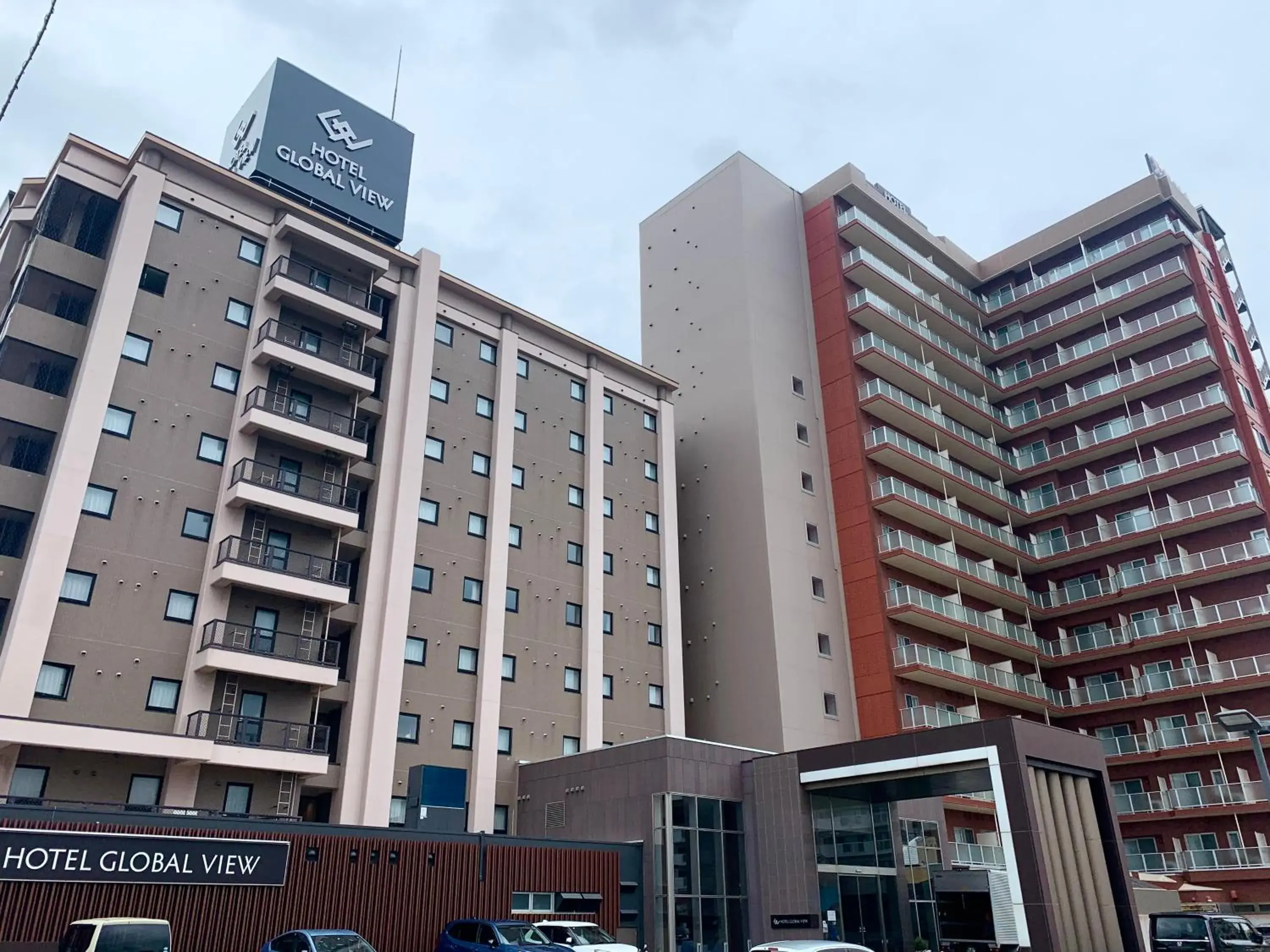 Property building in Hotel Global View Hakodate Property building in Hotel Global View Hakodate