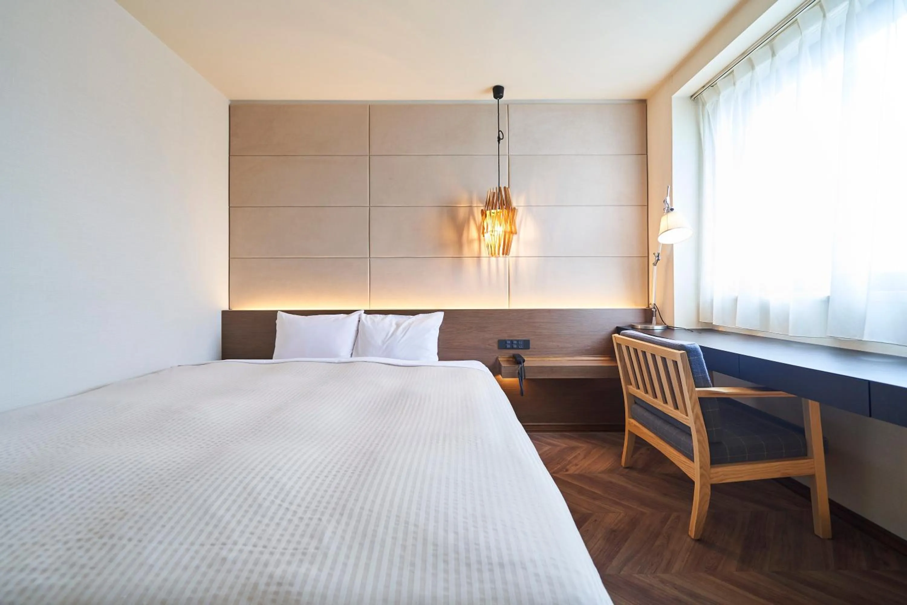 Bed in Hotel Global View Hakodate