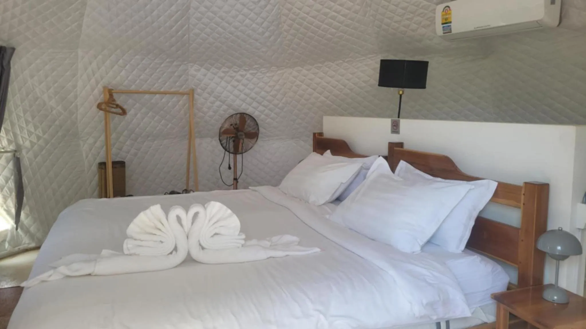 Bed in Sabai Glamping Vang Vieng