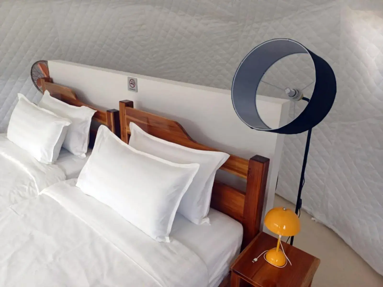 Bed in Sabai Glamping Vang Vieng Bed in Sabai Glamping Vang Vieng