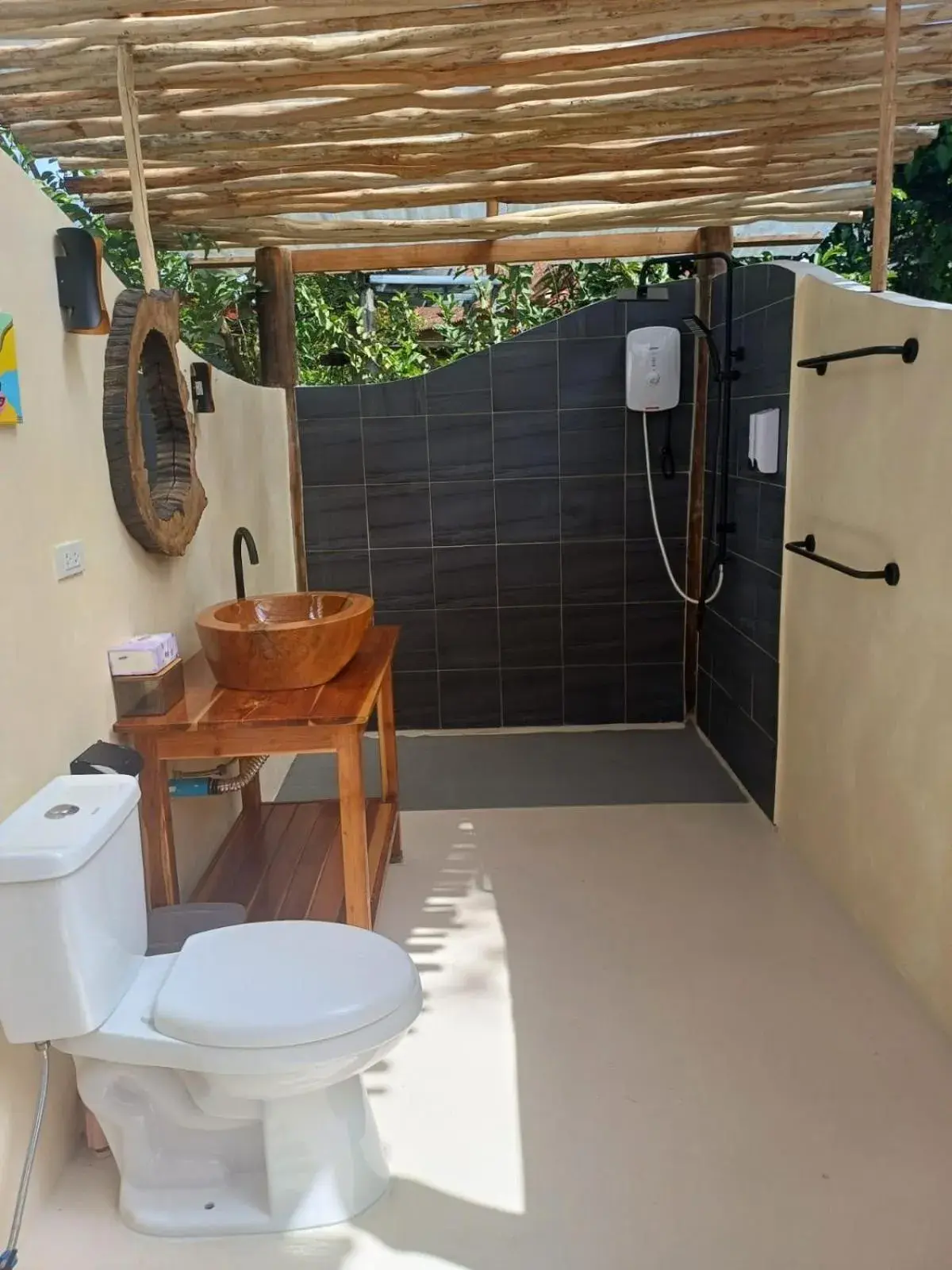 Bathroom in Sabai Glamping Vang Vieng Bathroom in Sabai Glamping Vang Vieng