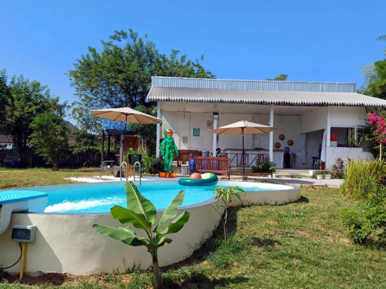 Property building in Sabai Glamping Vang Vieng