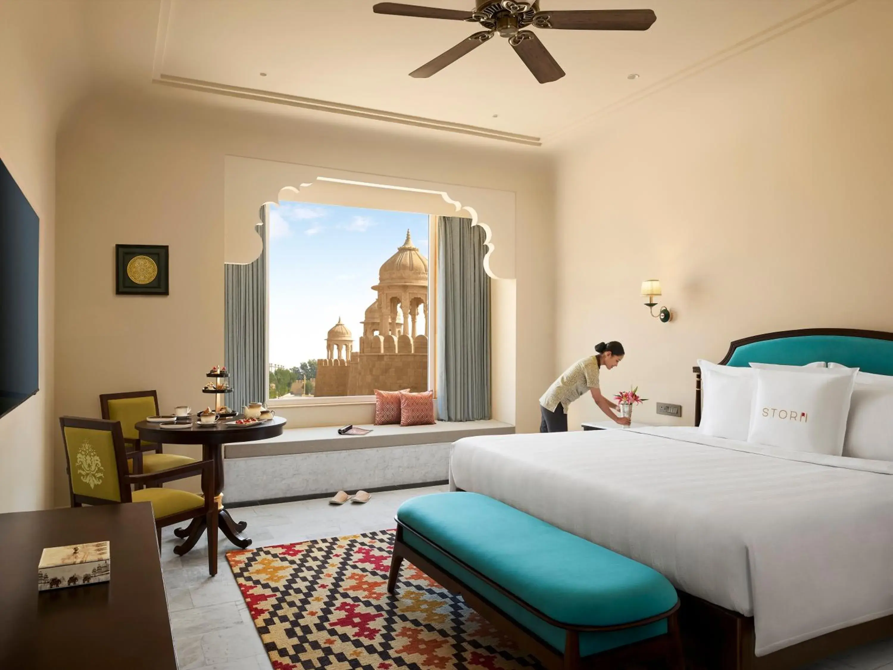 Bed in Storii By ITC Hotels, Jaisalmer Bed in Storii By ITC Hotels, Jaisalmer