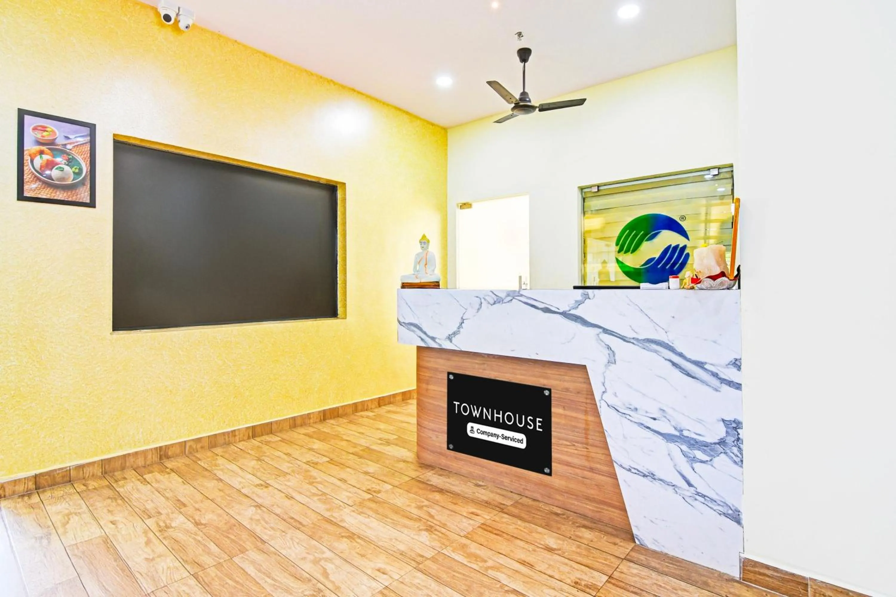 Lobby or reception in Townhouse Dwarakanagar Near Gurudwara