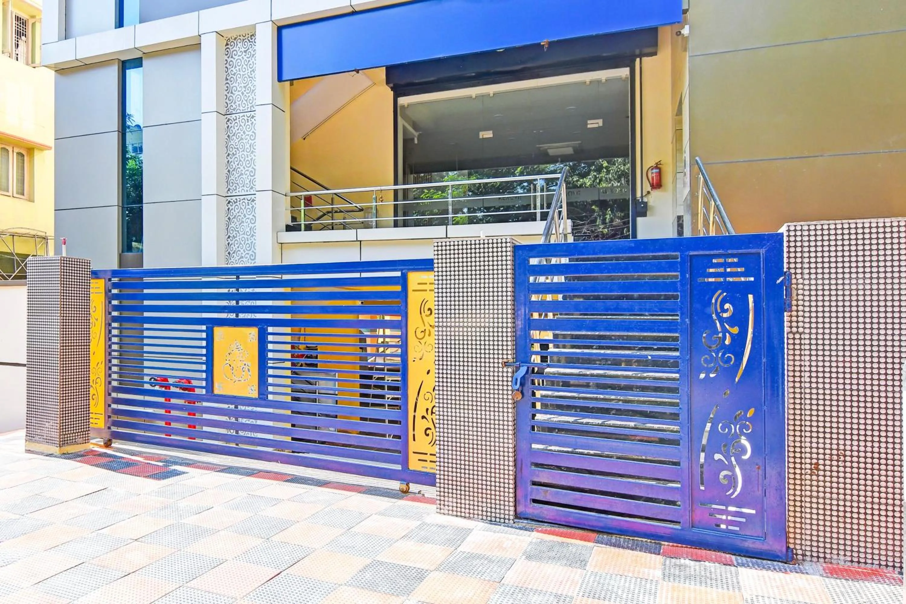 Facade/entrance in Townhouse Dwarakanagar Near Gurudwara