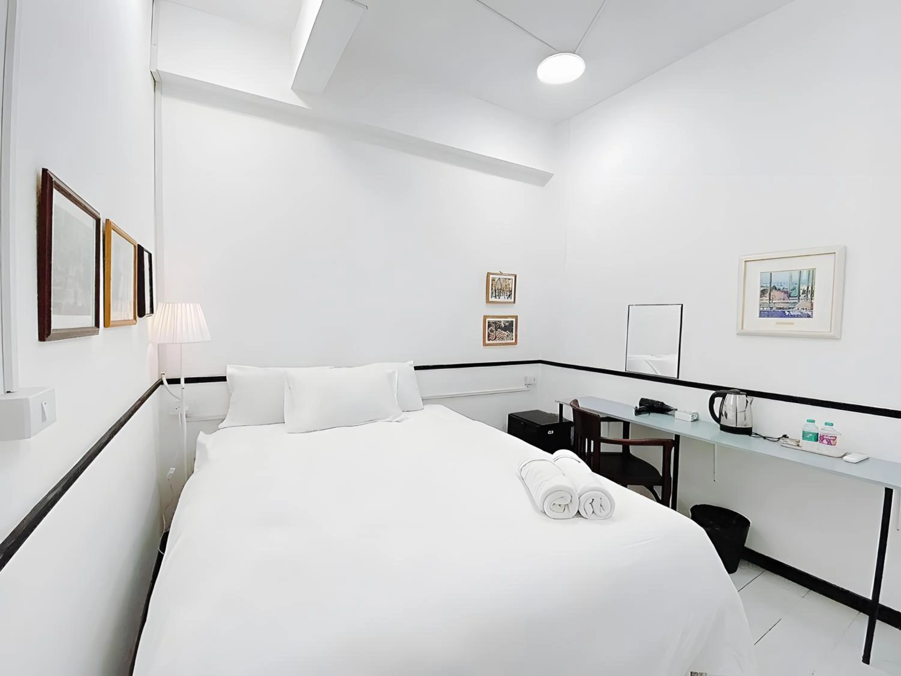 Bed in XX GO INN MRT Hua Lamphong Yaowarat